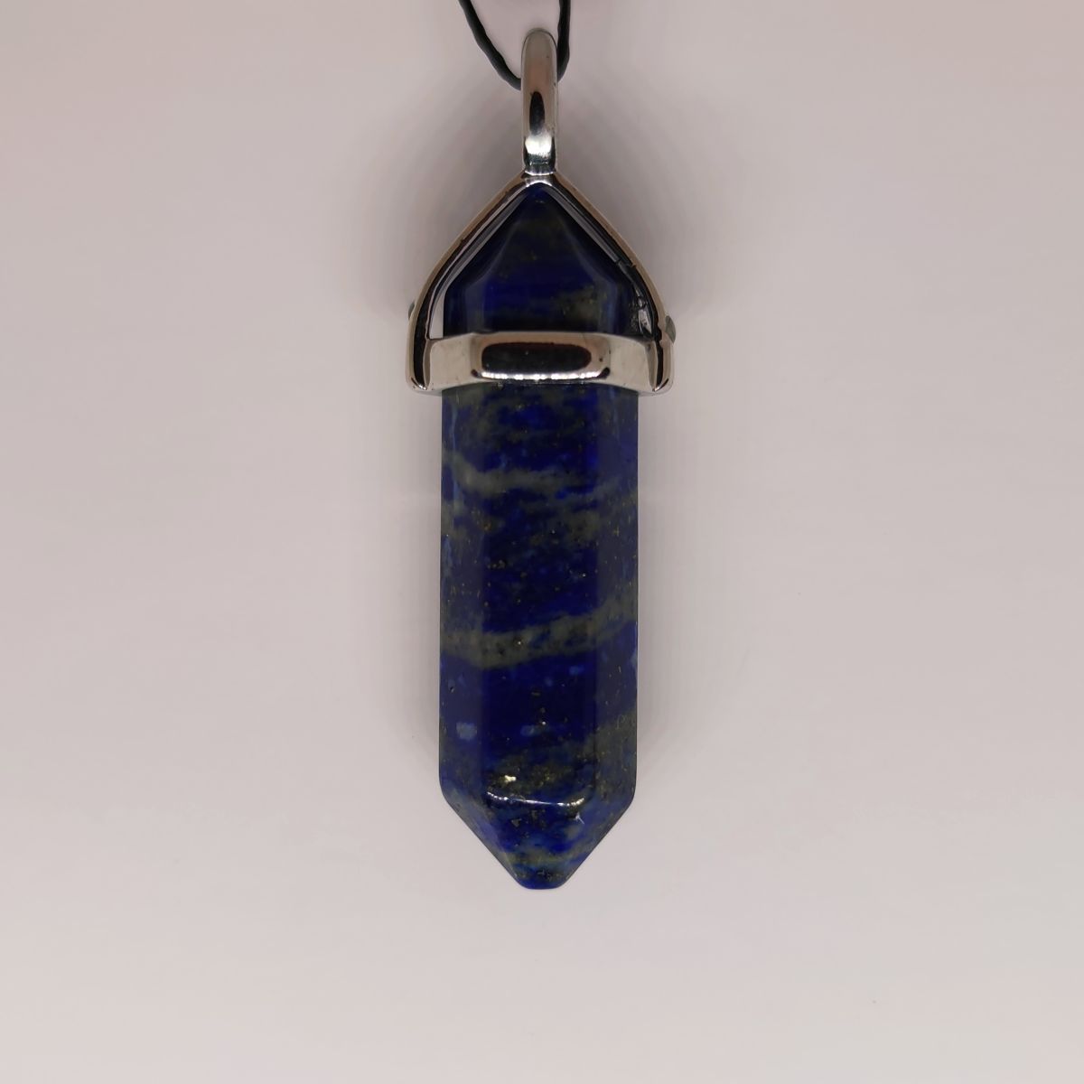 Lapis Lazuli Crystal Point Pendant - Rivendell Shop