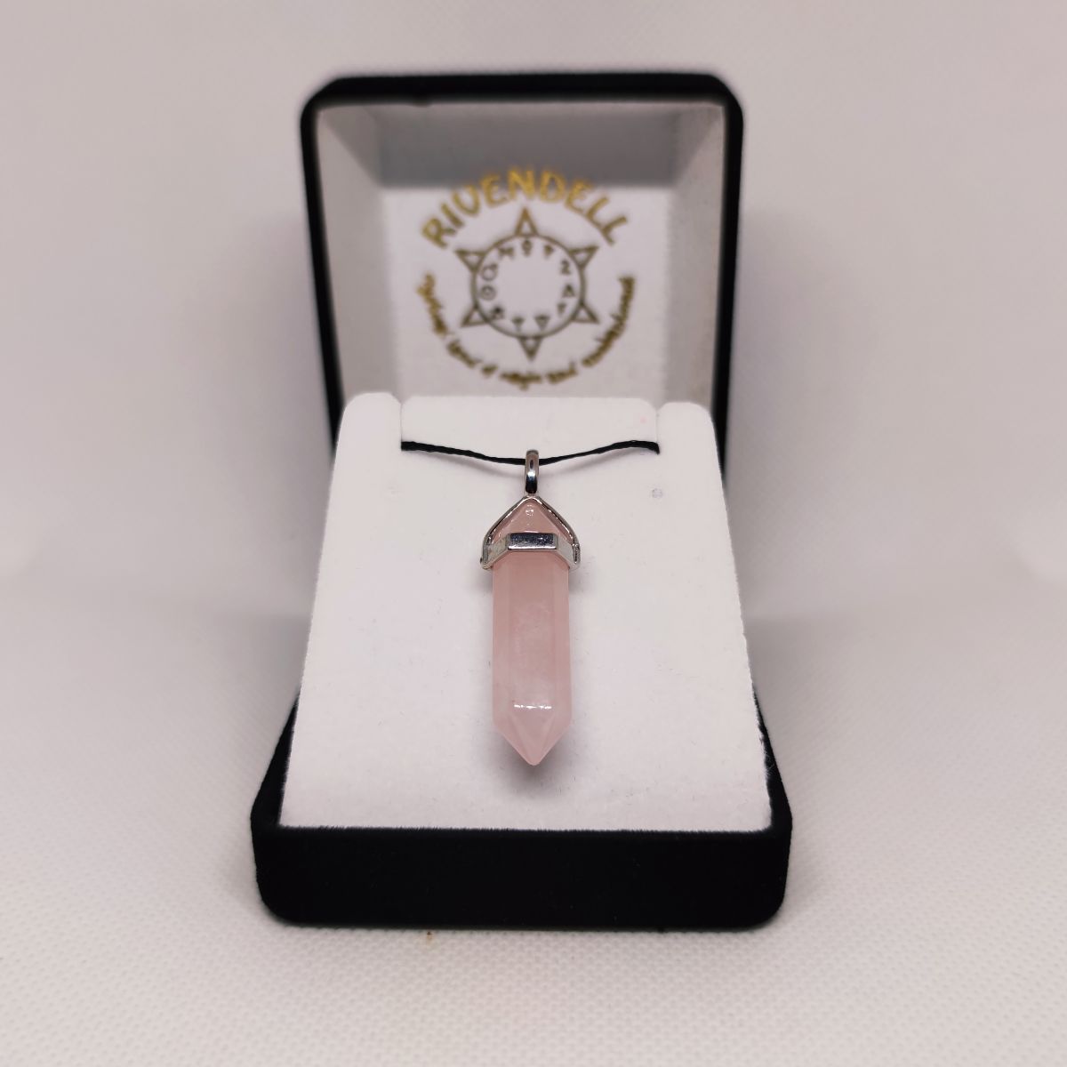 Rose Quartz Point Pendant - Rivendell Shop