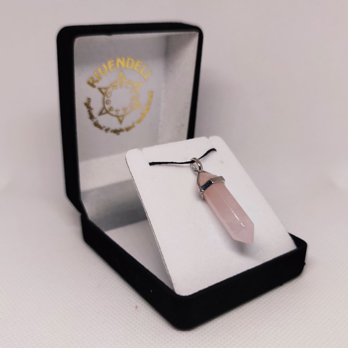 Rose Quartz Point Pendant - Rivendell Shop