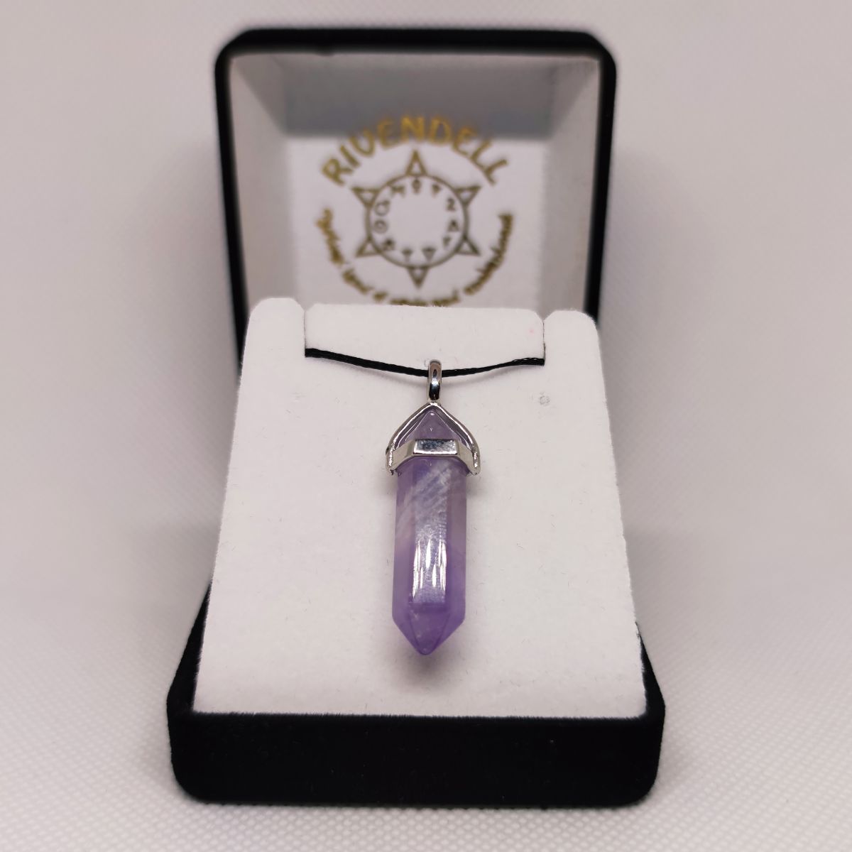 Amethyst Crystal Point Pendant - Rivendell Shop
