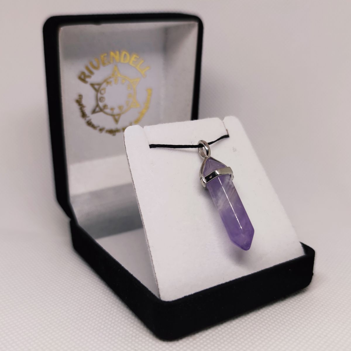 Amethyst Crystal Point Pendant - Rivendell Shop