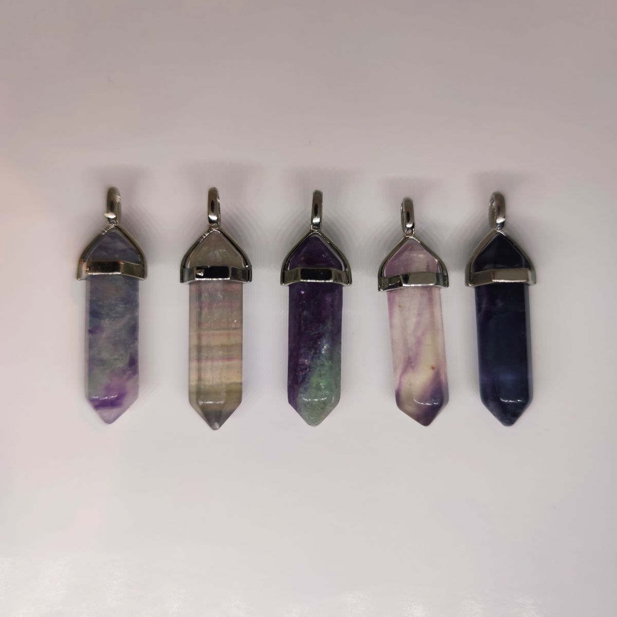 Fluorite Crystal Point Pendant - Rivendell Shop