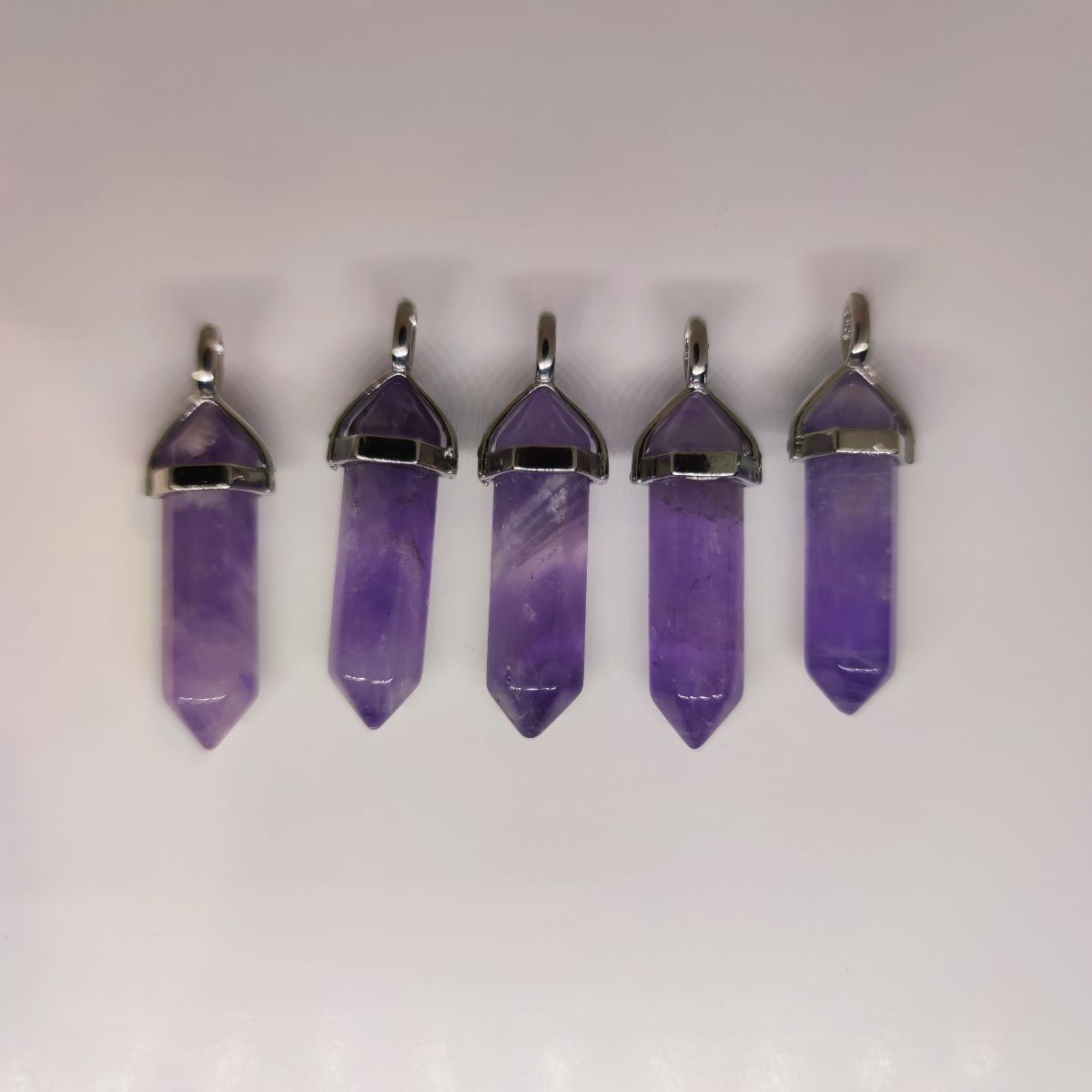 Amethyst Crystal Point Pendant - Rivendell Shop