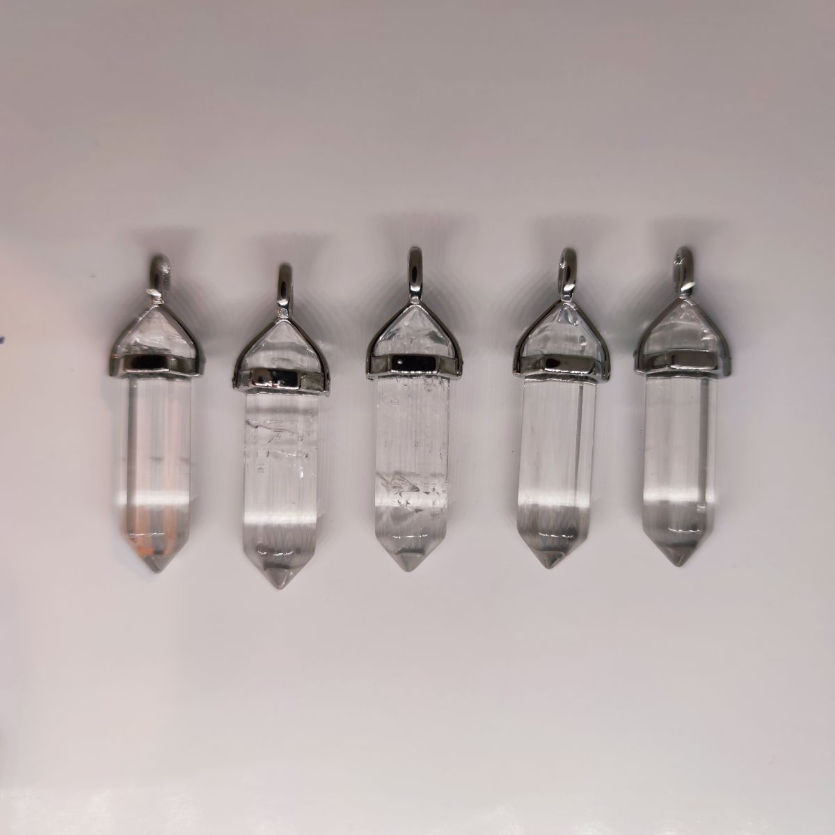 Clear Quartz Crystal Point Pendant - Rivendell Shop