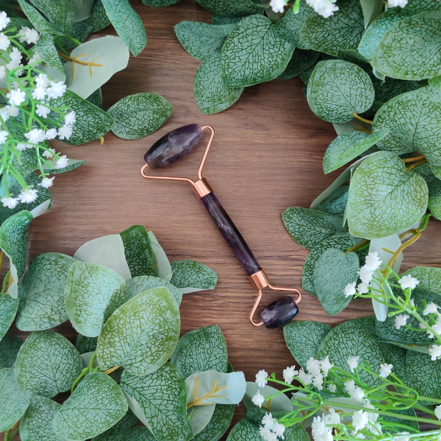 Amethyst Crystal Face Roller - Rivendell Shop