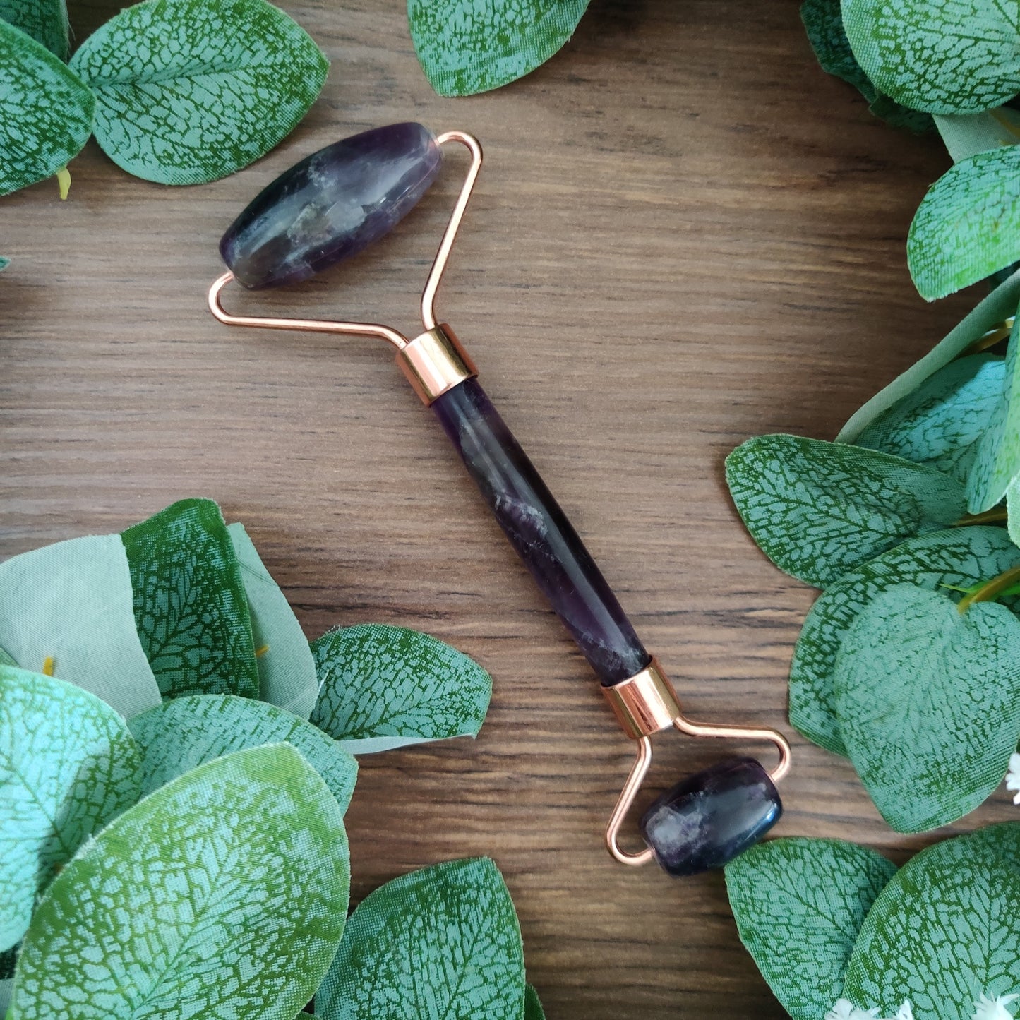 Amethyst Crystal Face Roller - Rivendell Shop