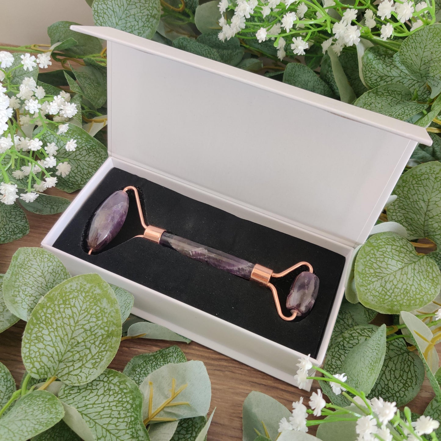 Amethyst Crystal Face Roller - Rivendell Shop
