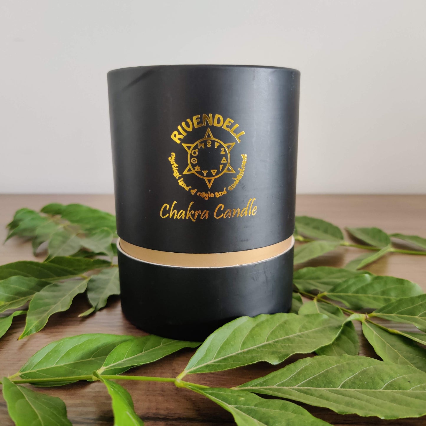 Rivendell's Chakra Candle: Patchouli and Wild Pear - Rivendell Shop