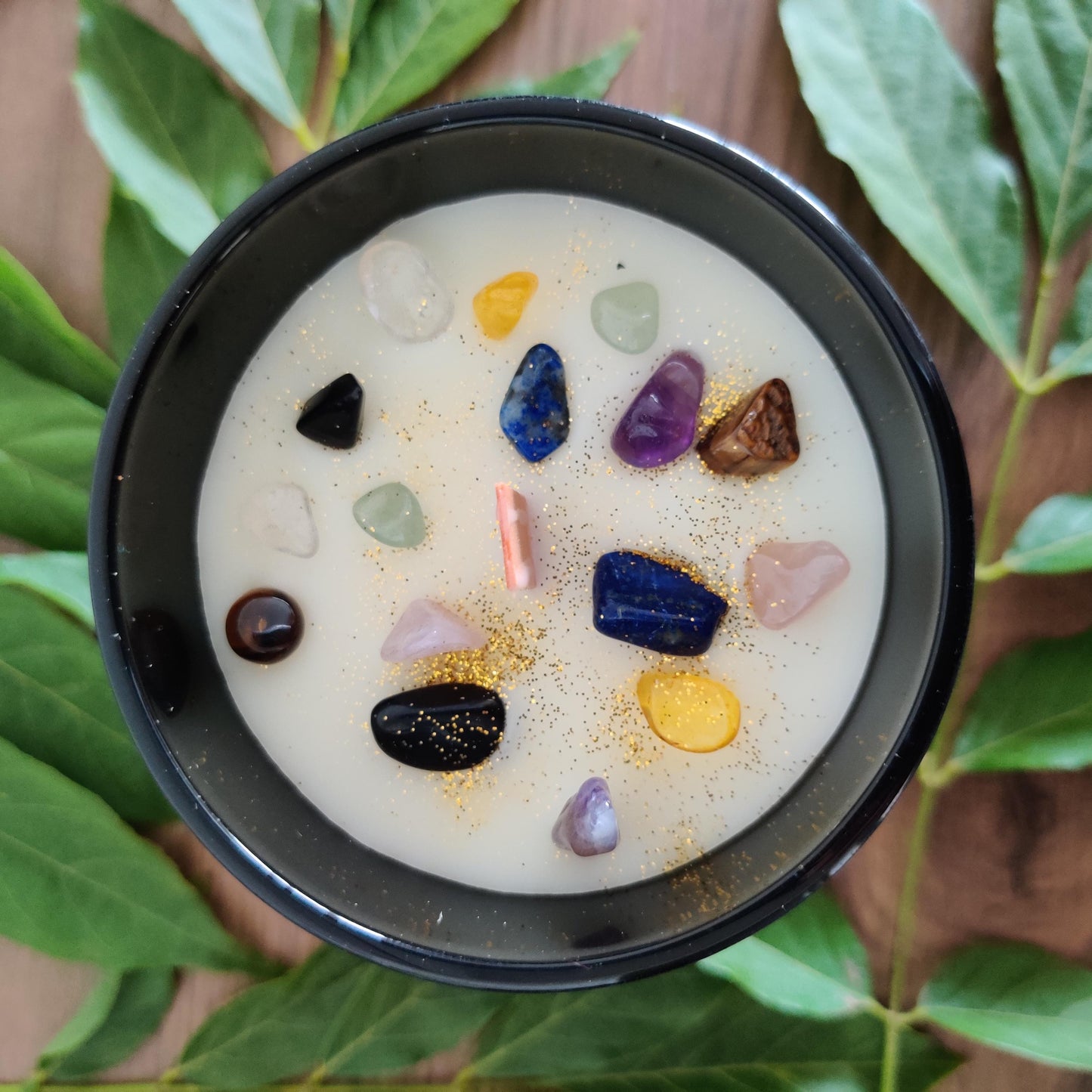 Rivendell's Chakra Candle: Patchouli and Wild Pear - Rivendell Shop