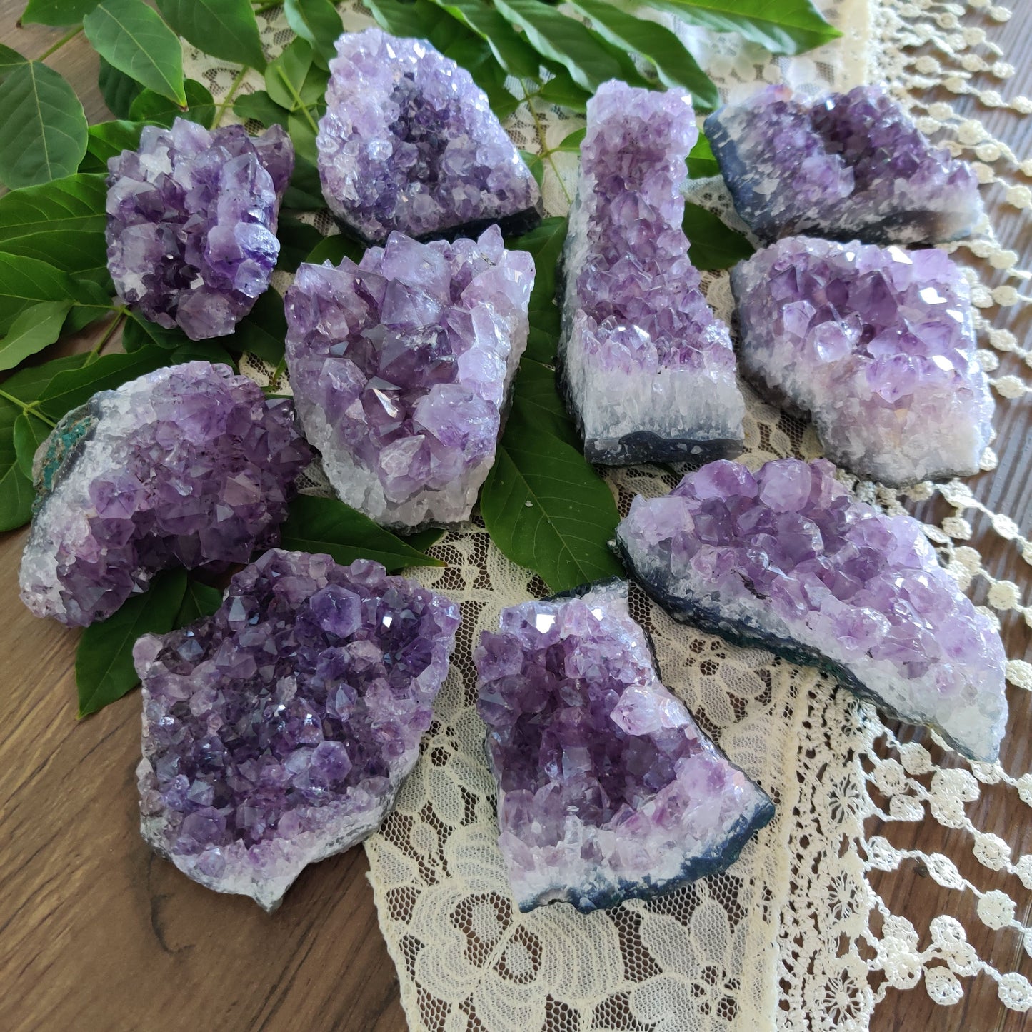 Natural Amethyst Crystal Piece (9-13cm range) - Rivendell Shop