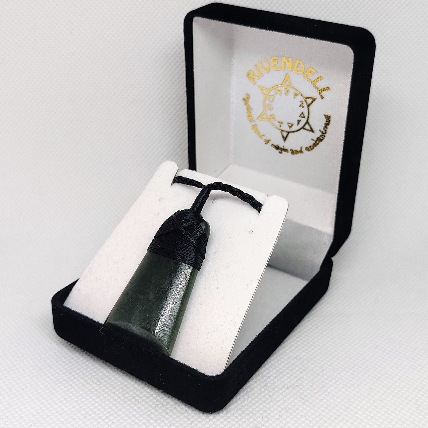 Greenstone Toki Pendant 43 x 20mm - Rivendell Shop