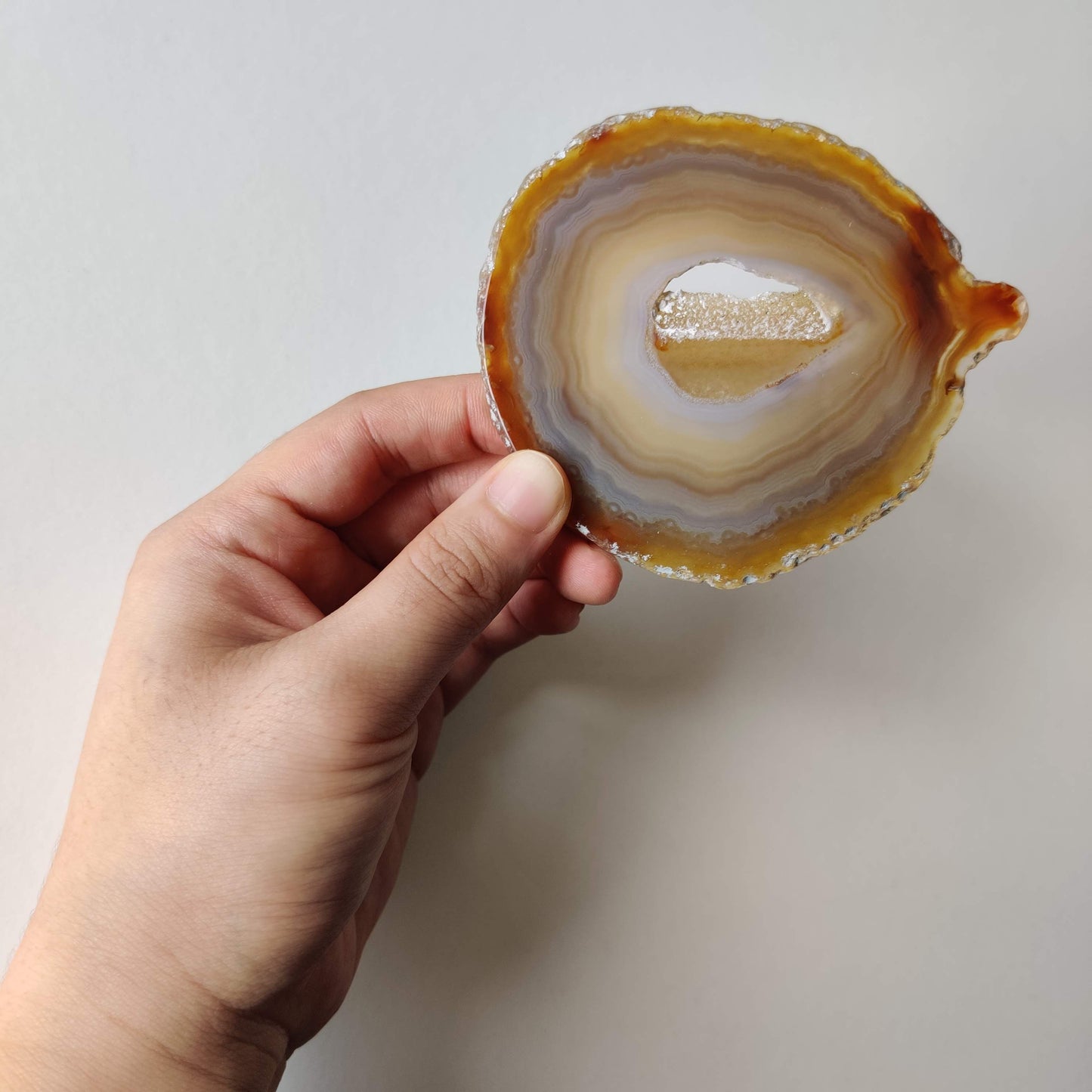 Natural Agate Slice - Light - Rivendell Shop