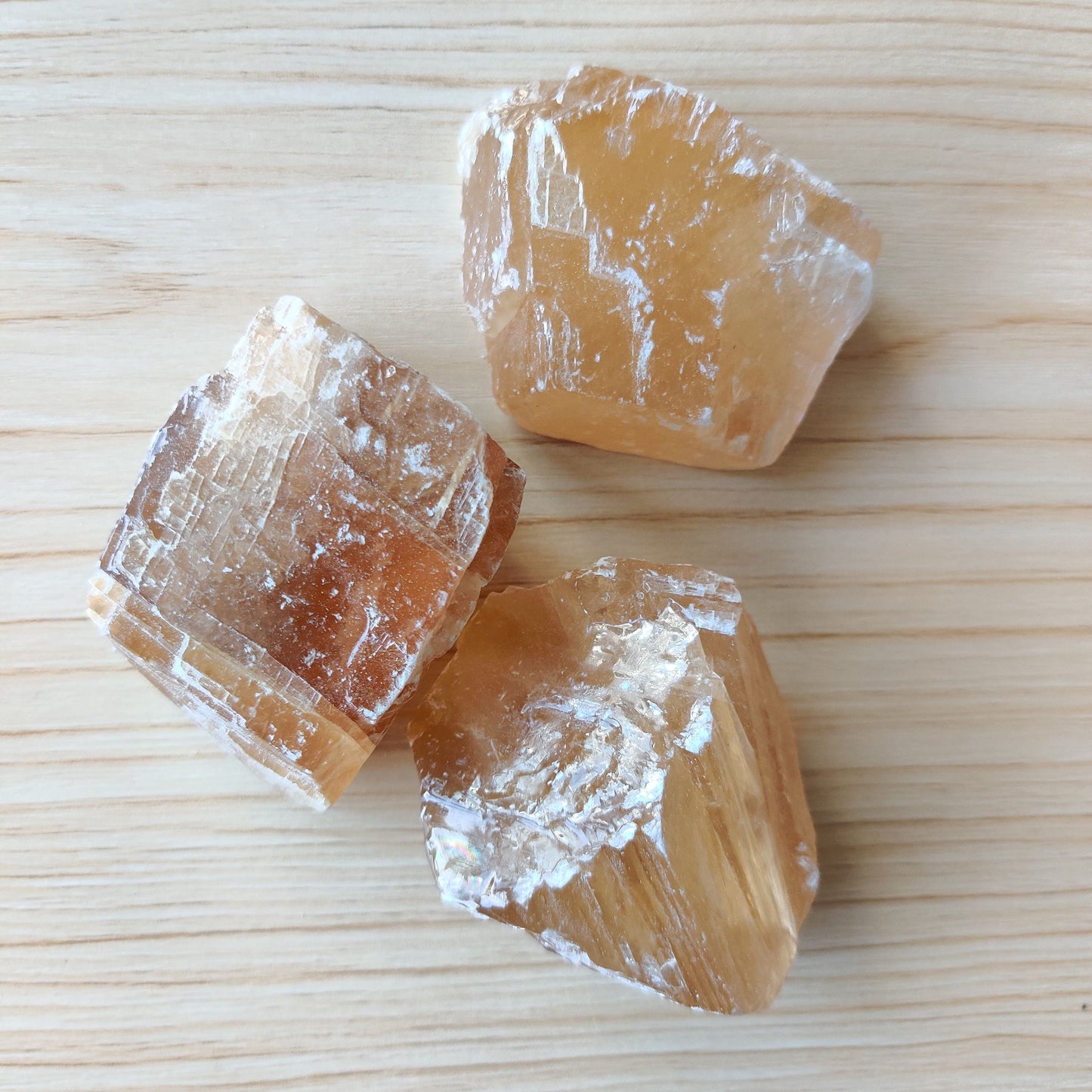 Honey Calcite Crystal Piece (4-6cm) - Rivendell Shop