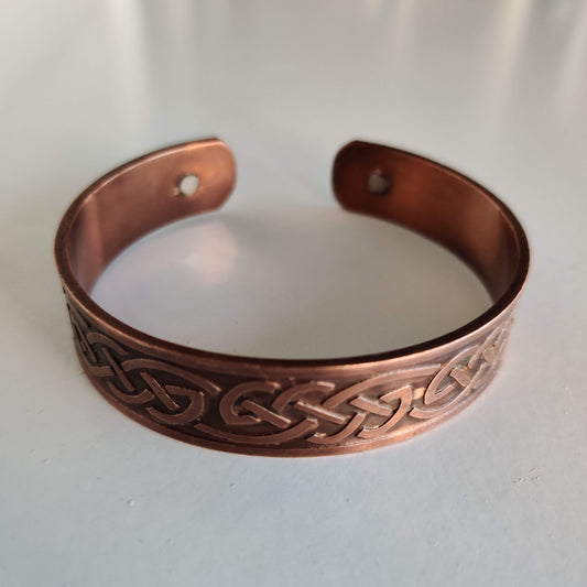 Celtic Knot Copper Magnetic Bracelet - Rivendell Shop