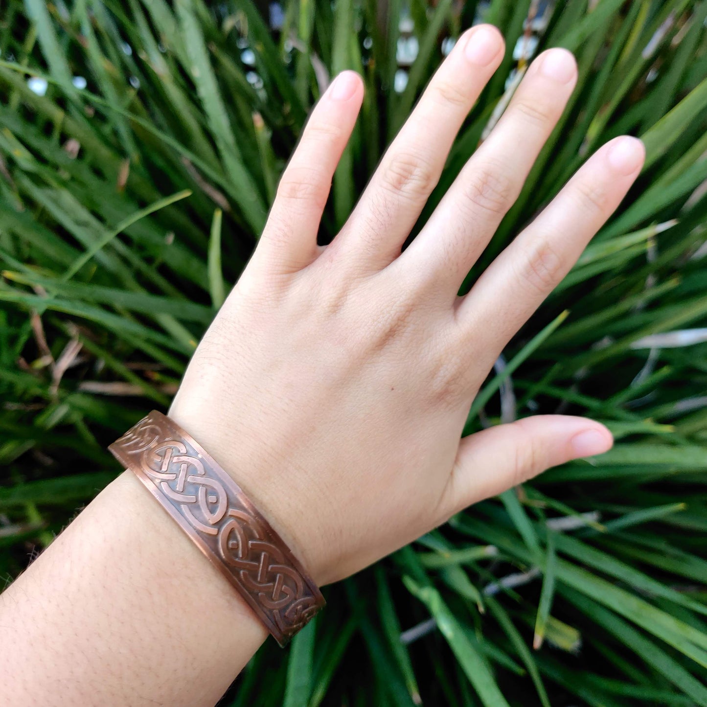 Celtic Knot Copper Magnetic Bracelet - Rivendell Shop