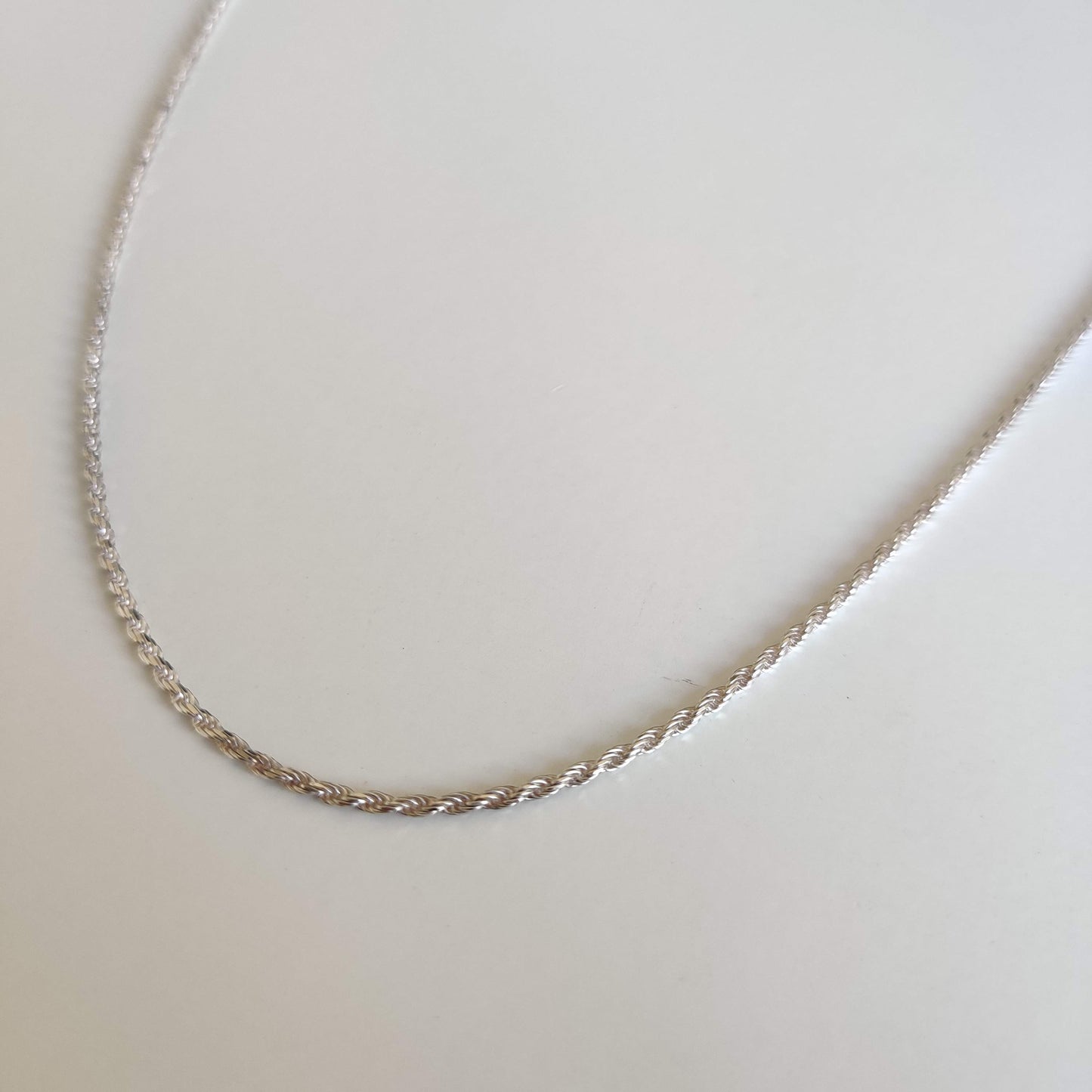 Sterling Silver 925 Spiga Chain Necklace - Rivendell Shop