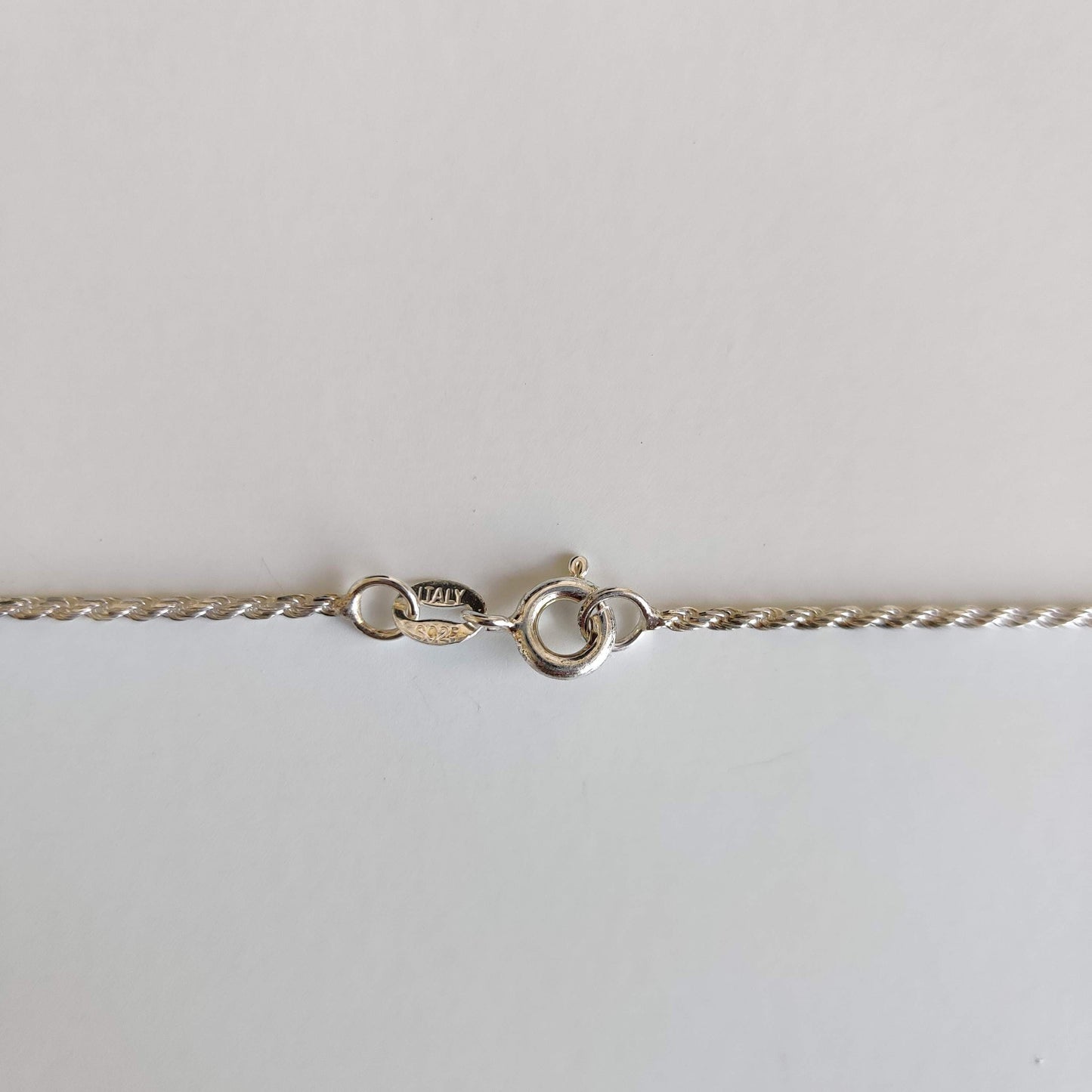 Sterling Silver 925 Spiga Chain Necklace - Rivendell Shop