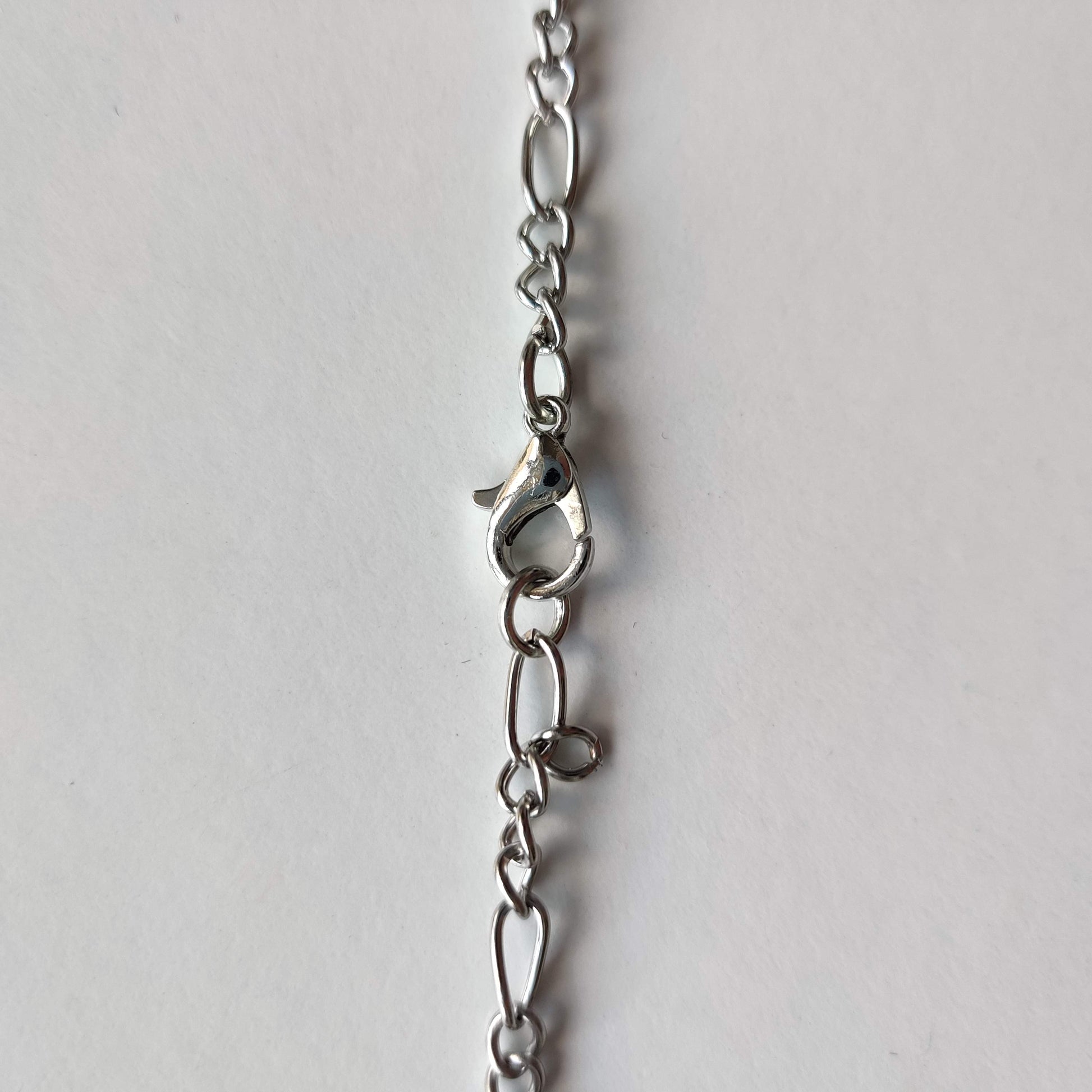 Evil Eye Moon Pendant with Silver Chain - Rivendell Shop