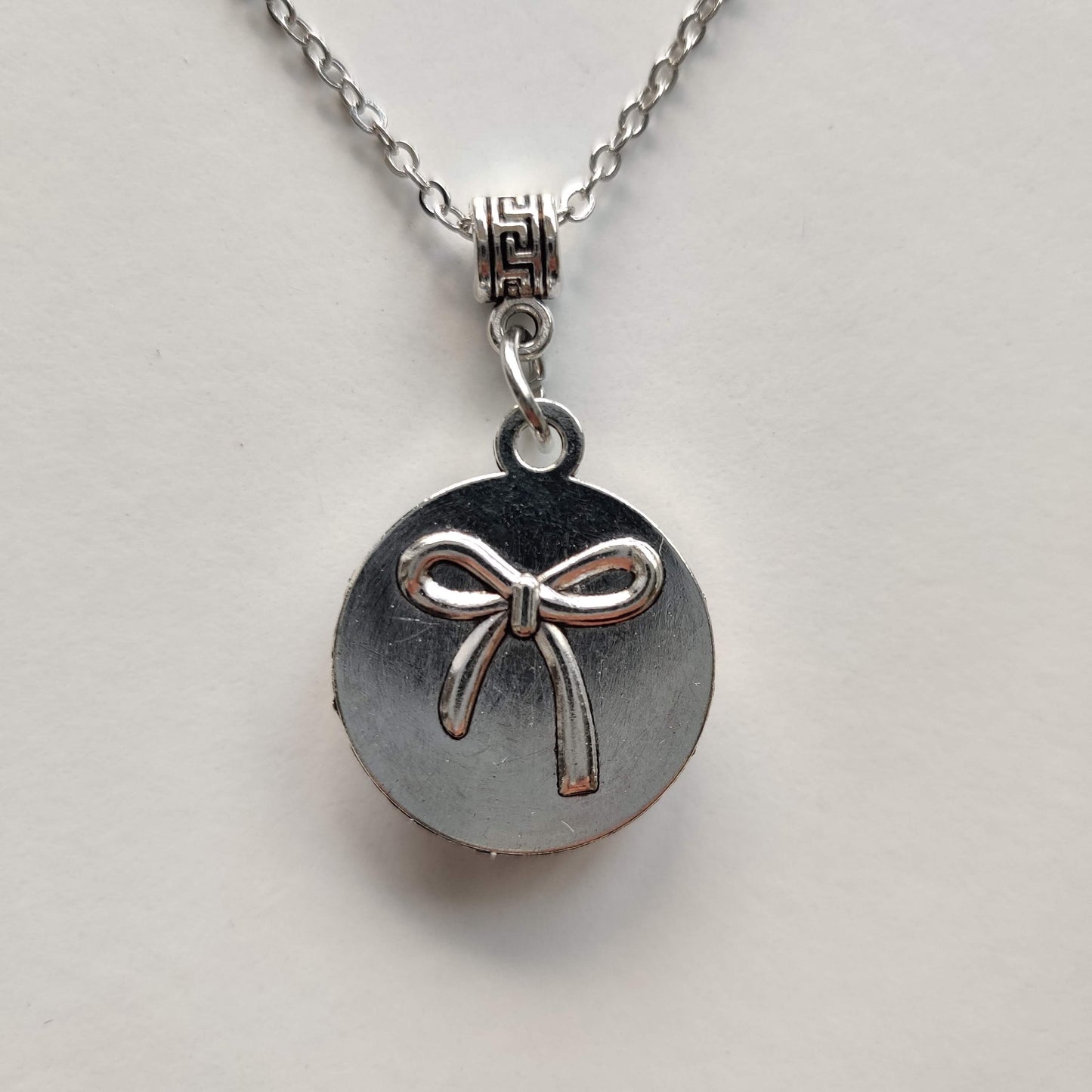 Large Evil Eye Pendant with Silver Chain - Rivendell Shop
