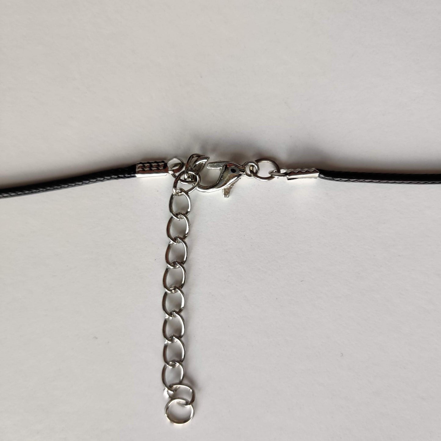 Evil Eye Necklace with Waxed Cord - Rivendell Shop