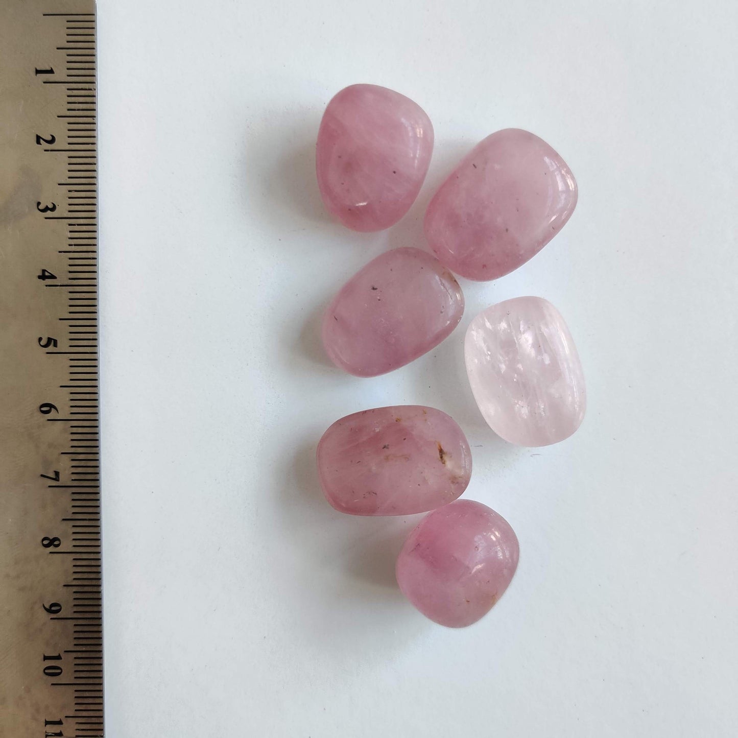 Dark Rose Quartz Tumbled Crystal (1-2cm) - Rivendell Shop
