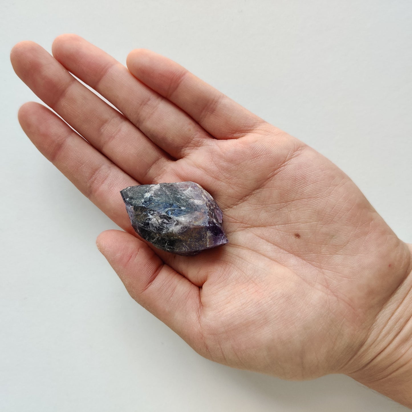 Dark Amethyst Rough Tumbled Crystal (2-3cm) - Rivendell Shop