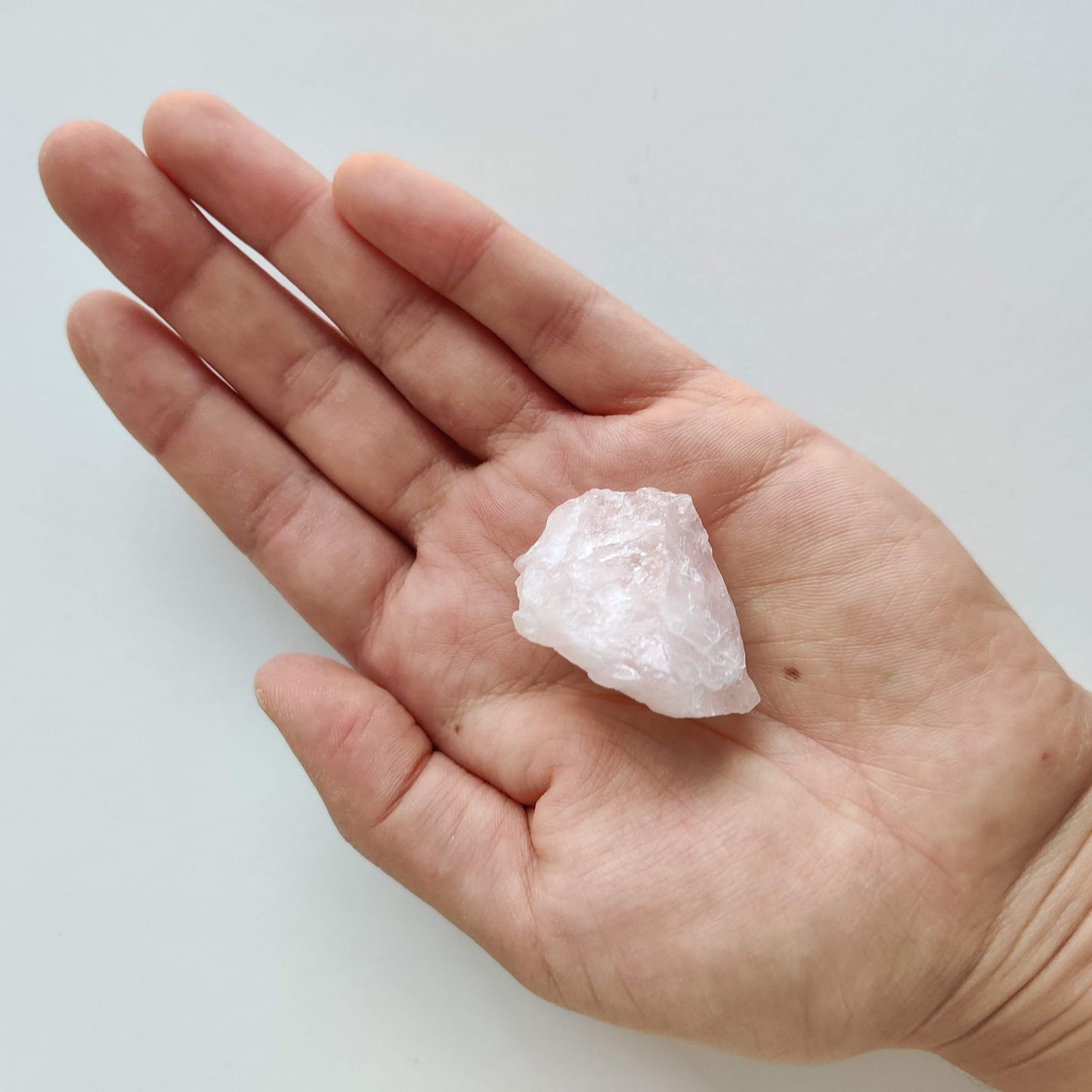 Rose Quartz Rough Tumbled Crystal (2-3cm) - Rivendell Shop