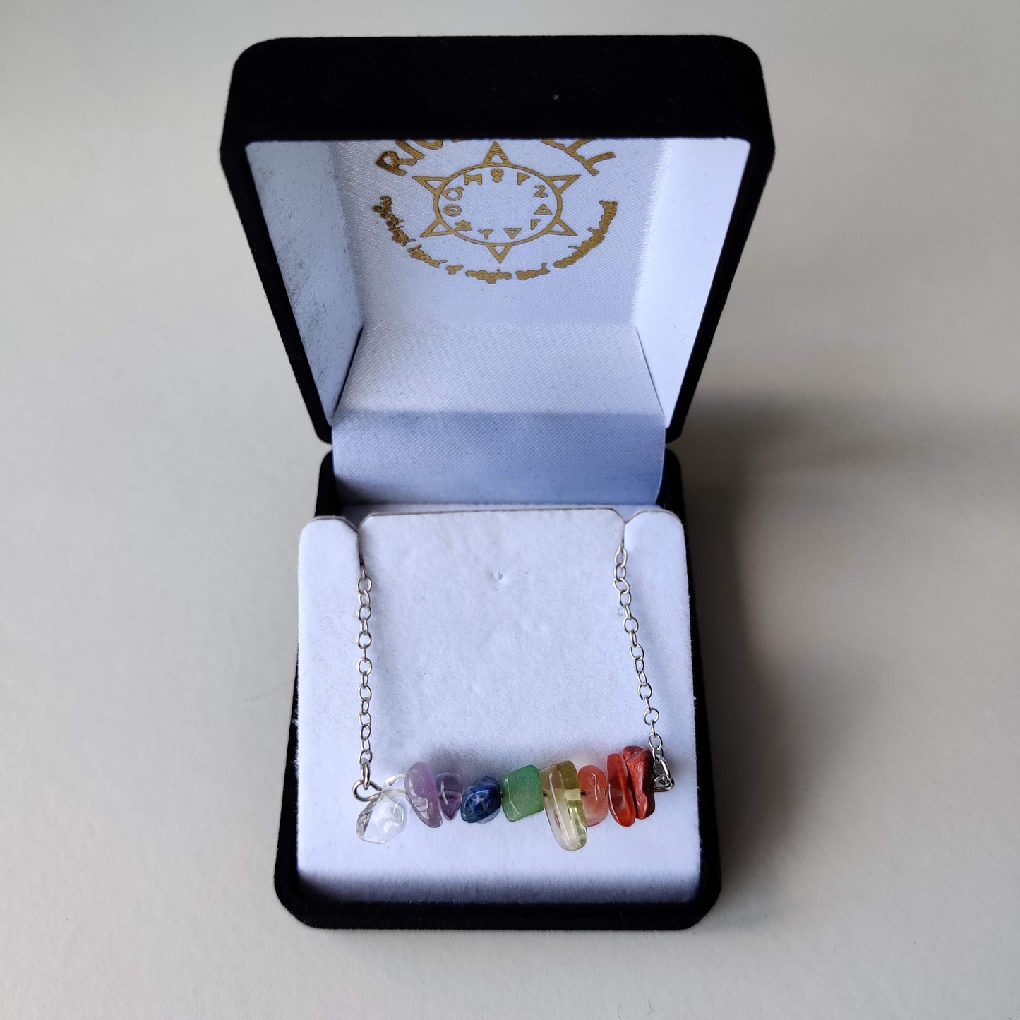 Chakra Precious Crystal Necklace - Rivendell Shop