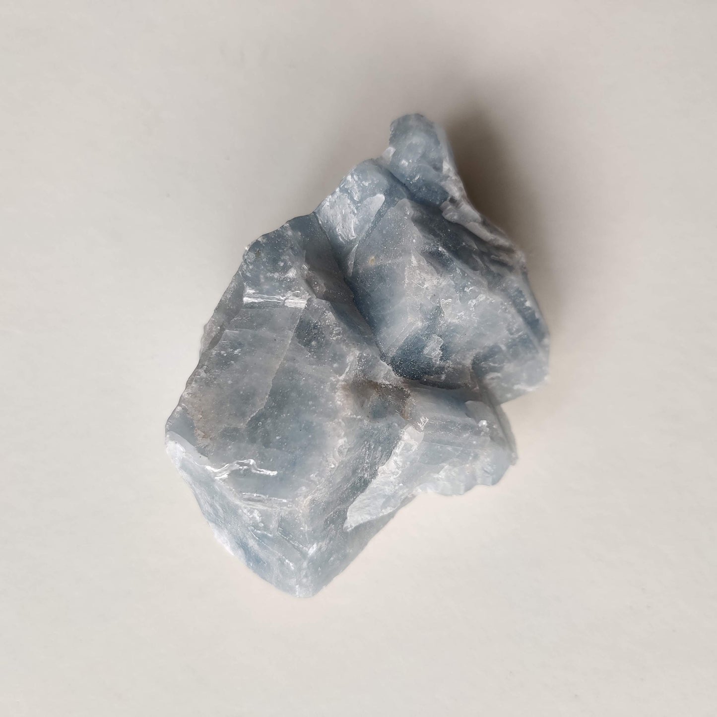 Blue Calcite Crystal Piece (6-9cm range) - Rivendell Shop