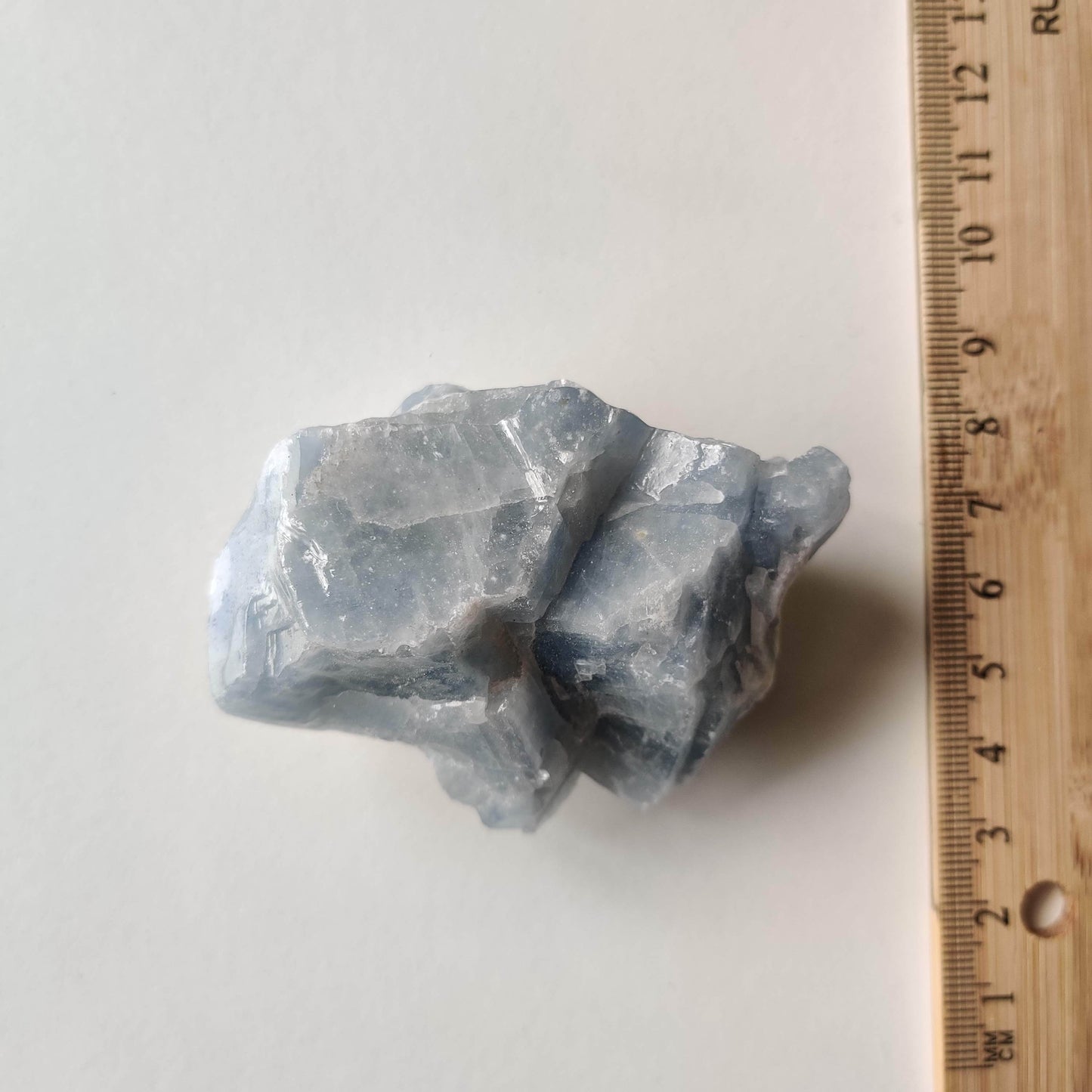 Blue Calcite Crystal Piece (6-9cm range) - Rivendell Shop