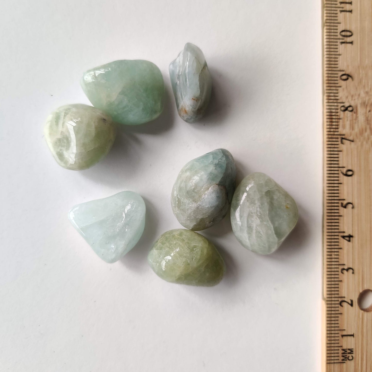 Aquamarine Tumbled Crystal - Rivendell Shop