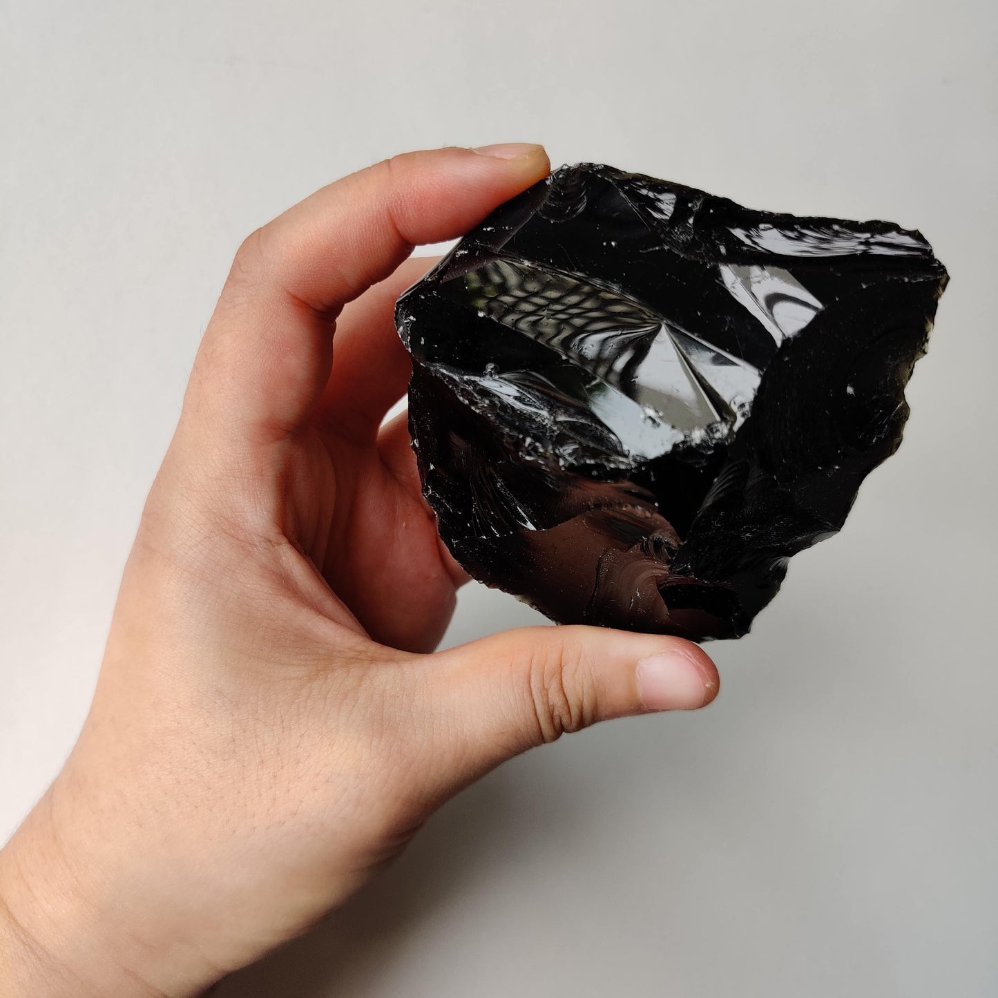 Black Obsidian Crystal Piece (8-12 cm) - Rivendell Shop