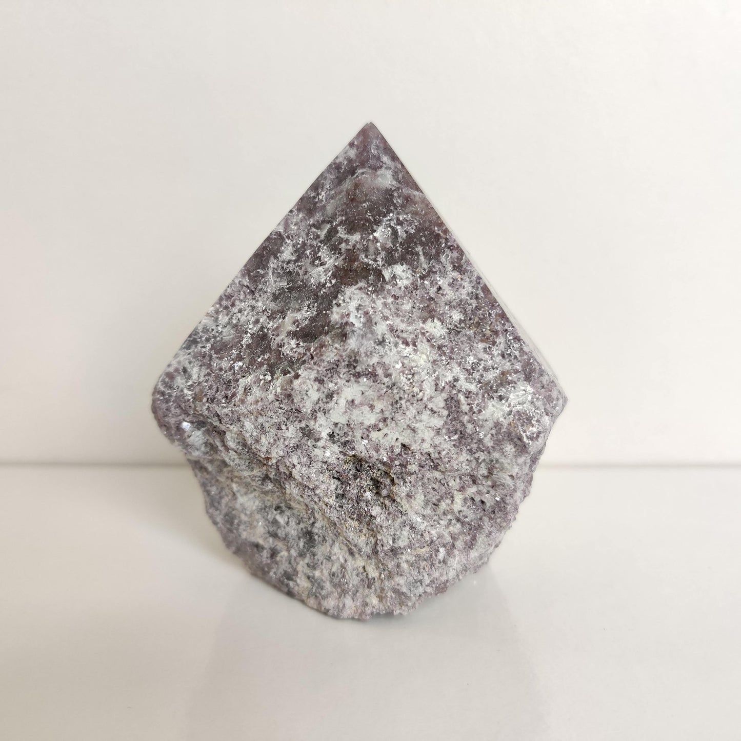 Lepidolite Polished Standing Point - Rivendell Shop