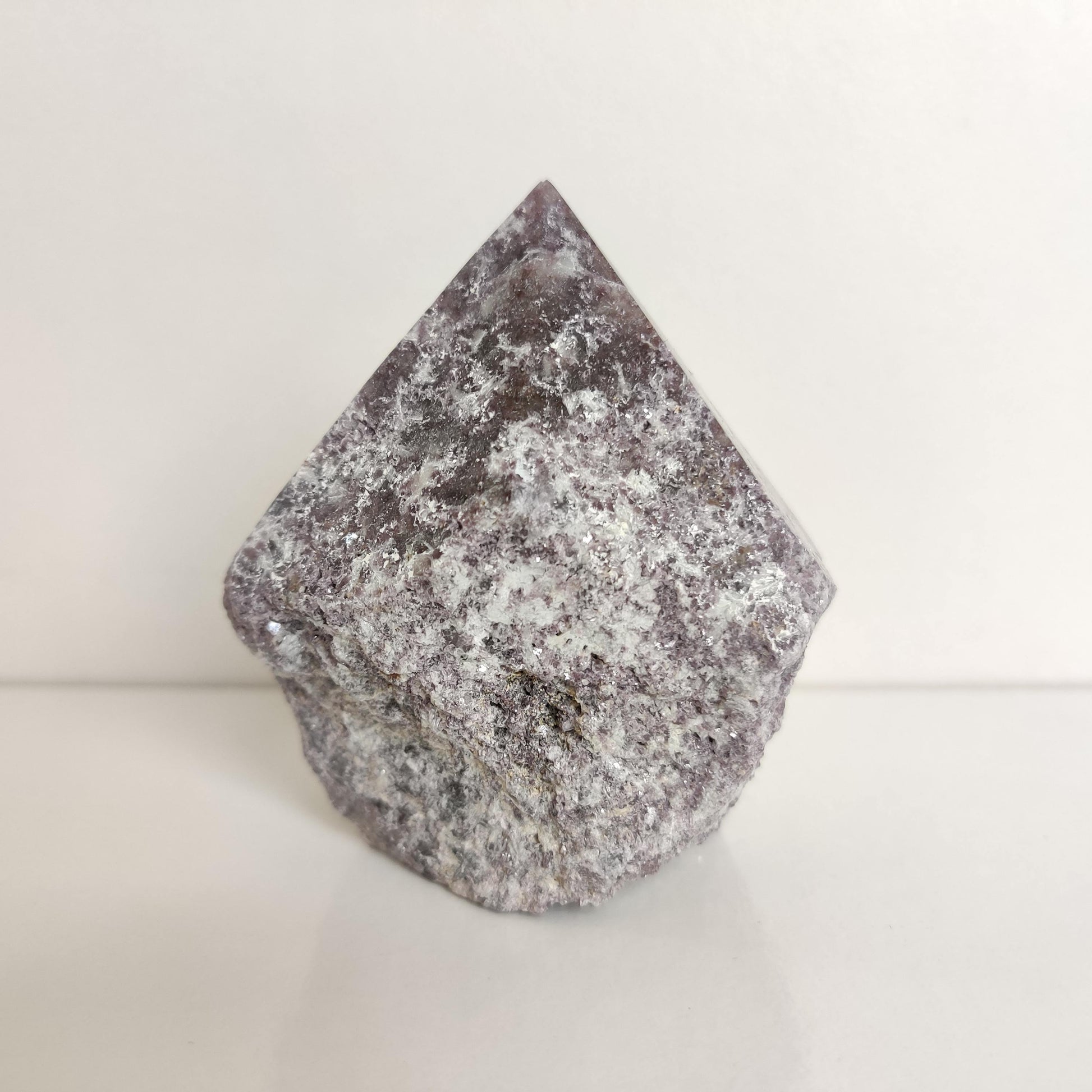Lepidolite Polished Standing Point - Rivendell Shop