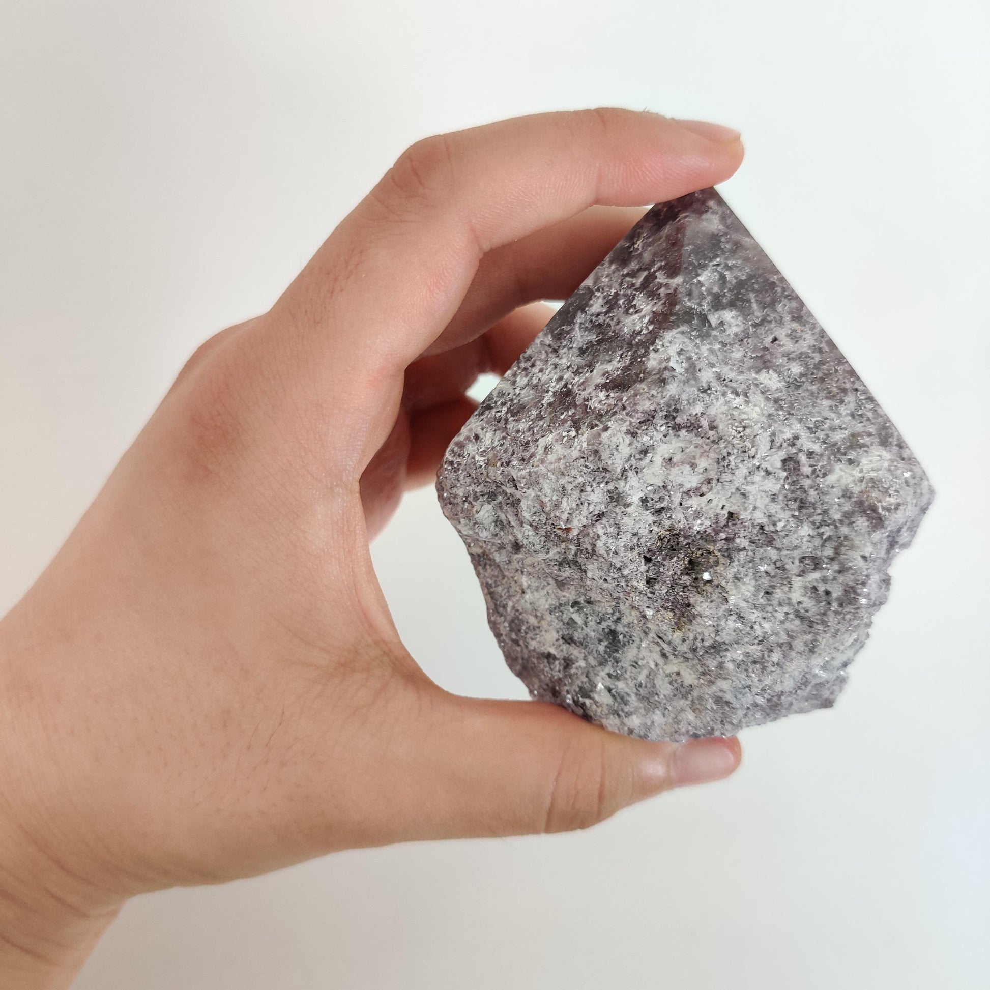 Lepidolite Polished Standing Point - Rivendell Shop