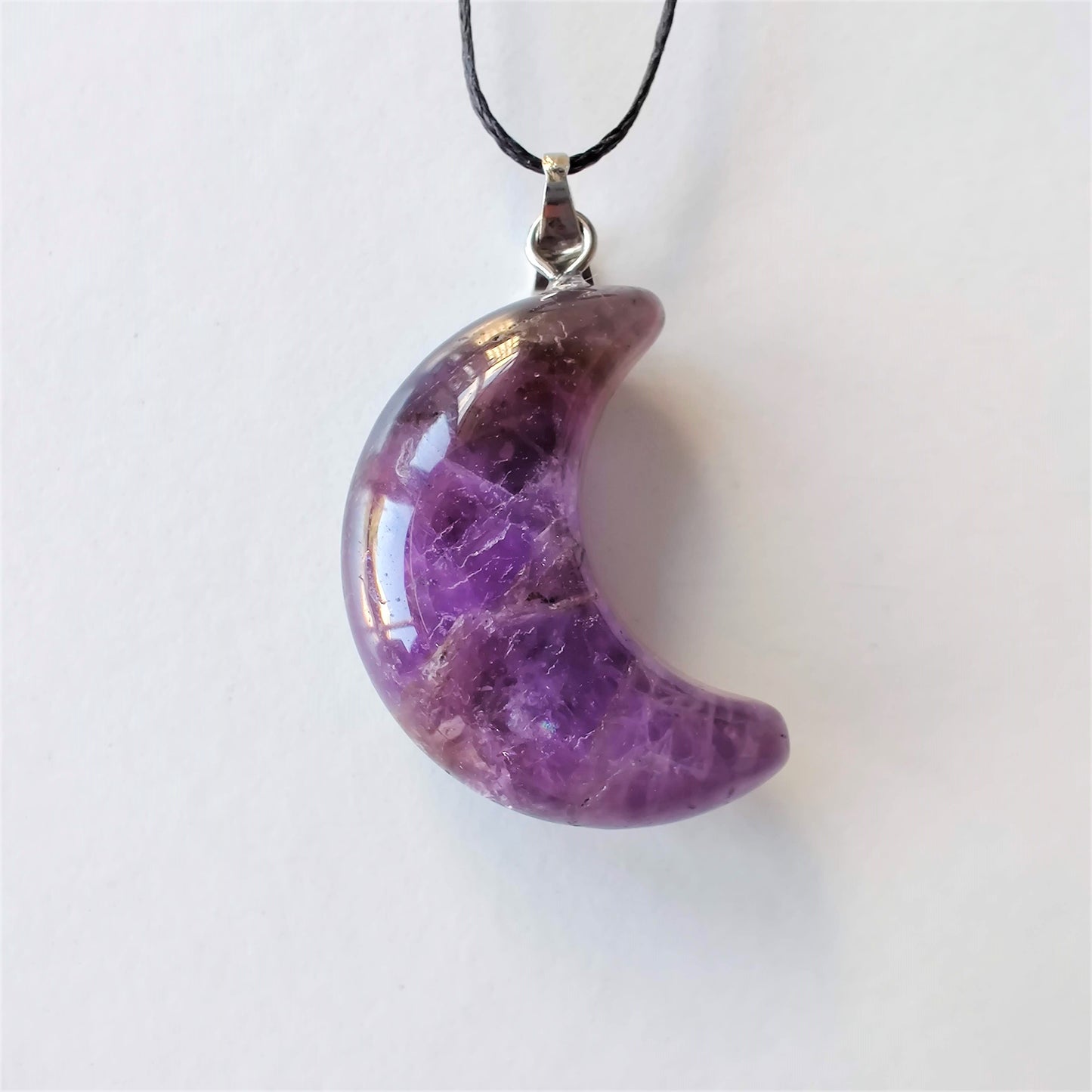 Amethyst Moon Pendant - Rivendell Shop