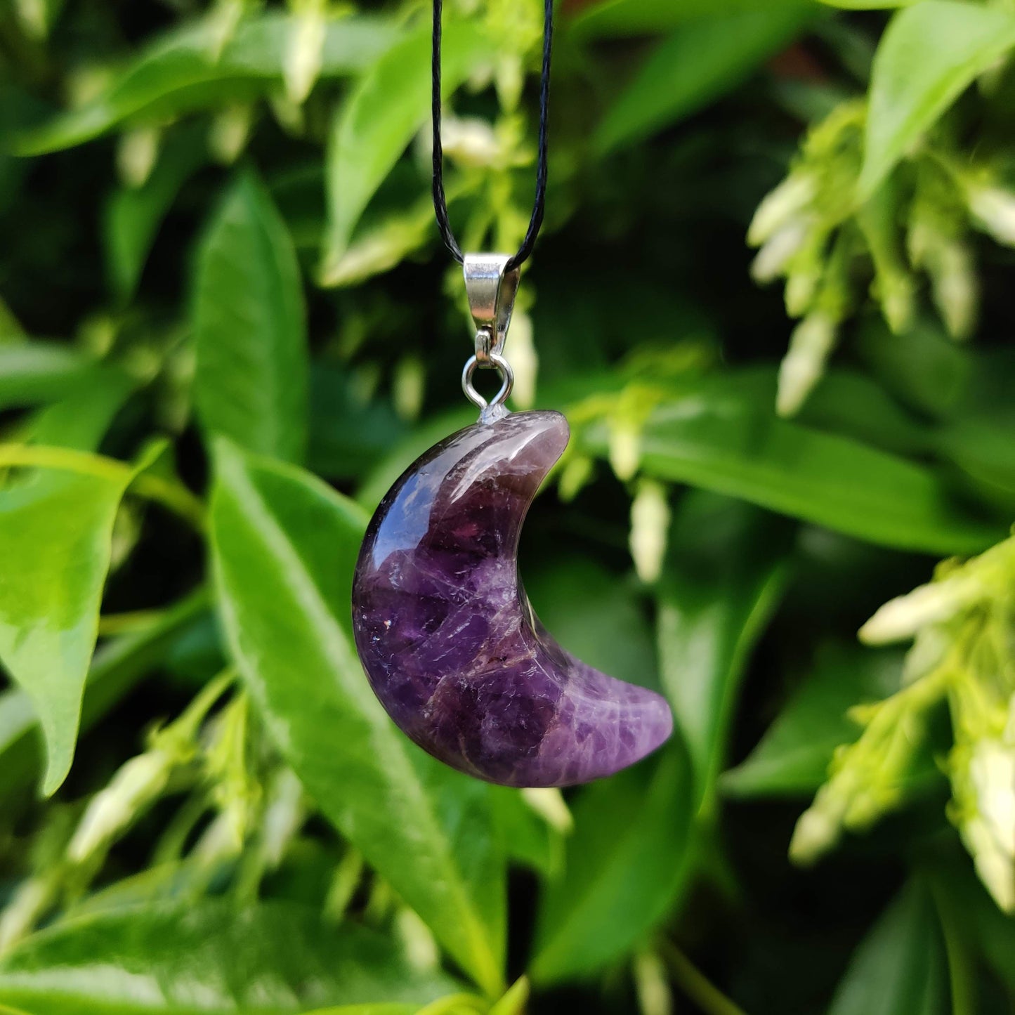 Amethyst Moon Pendant - Rivendell Shop