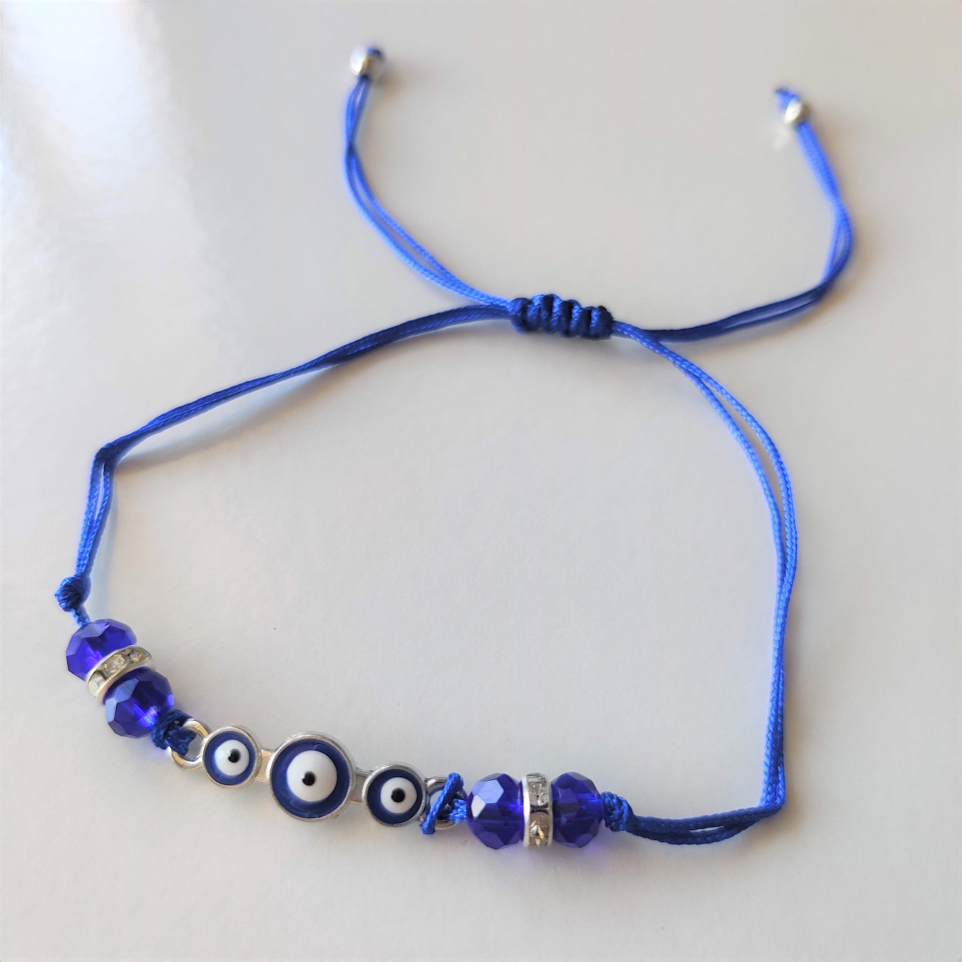 Evil Eye Protection Bracelet - Blue - Rivendell Shop
