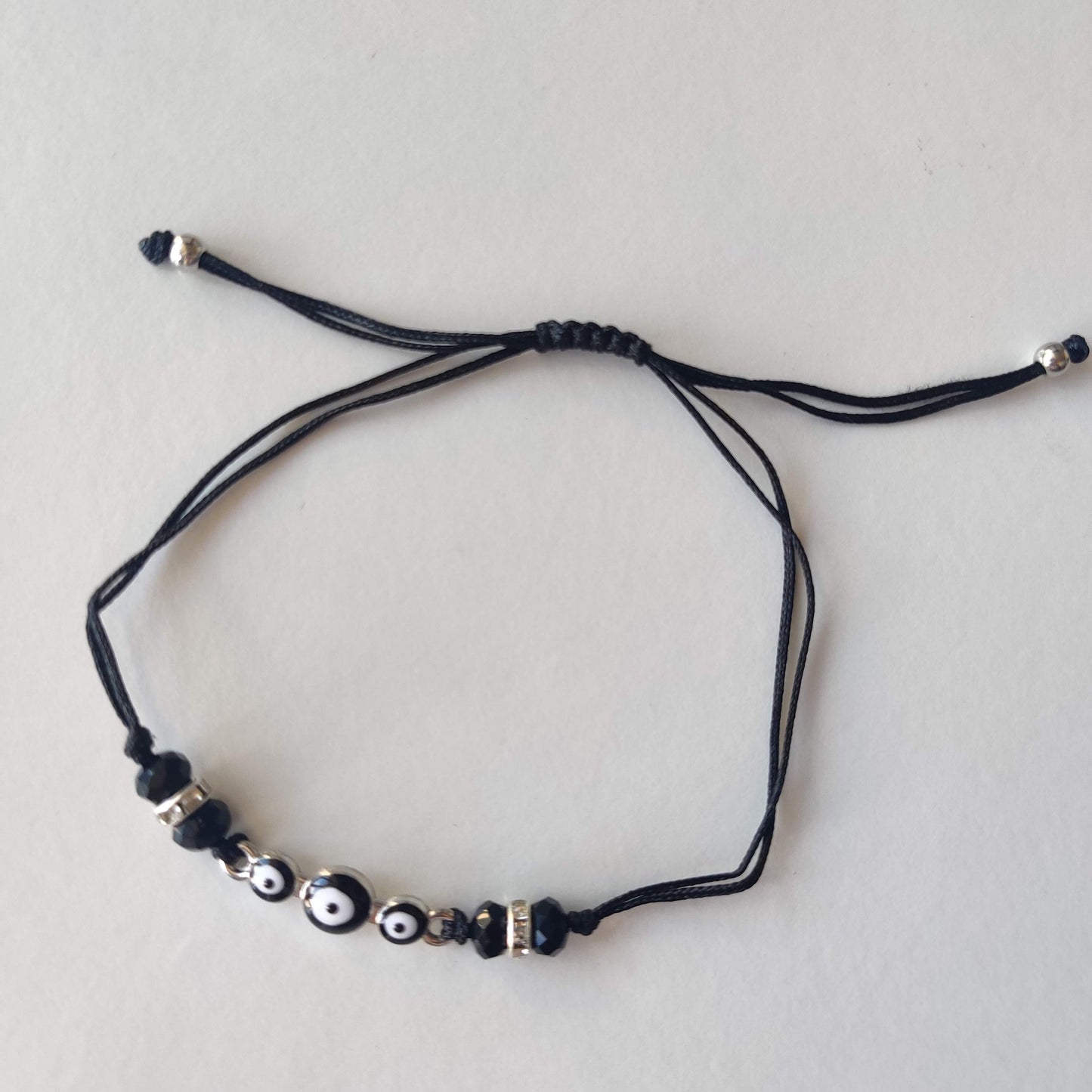 Evil Eye Protection Bracelet - Black - Rivendell Shop