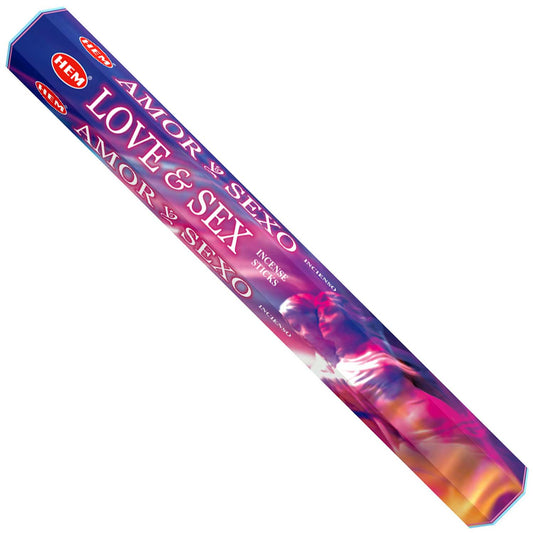 HEM Hexagon Love and Sex Incense 6 Pack - Rivendell Shop