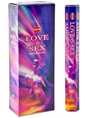 HEM Hexagon Love and Sex Incense 6 Pack - Rivendell Shop