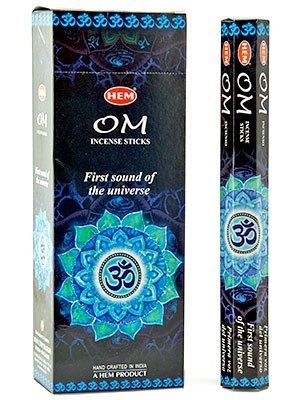 HEM Hexagon Om Incense 6 Pack - Rivendell Shop