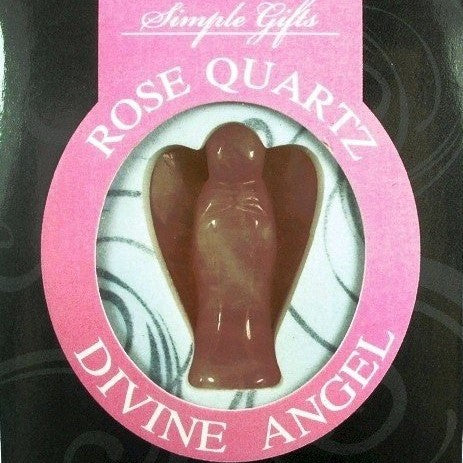 Rose Quartz Divine Angel - Rivendell Shop