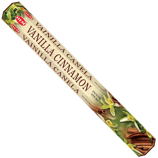 HEM Hexagon Vanilla Cinnamon Incense 6 Pack - Rivendell Shop