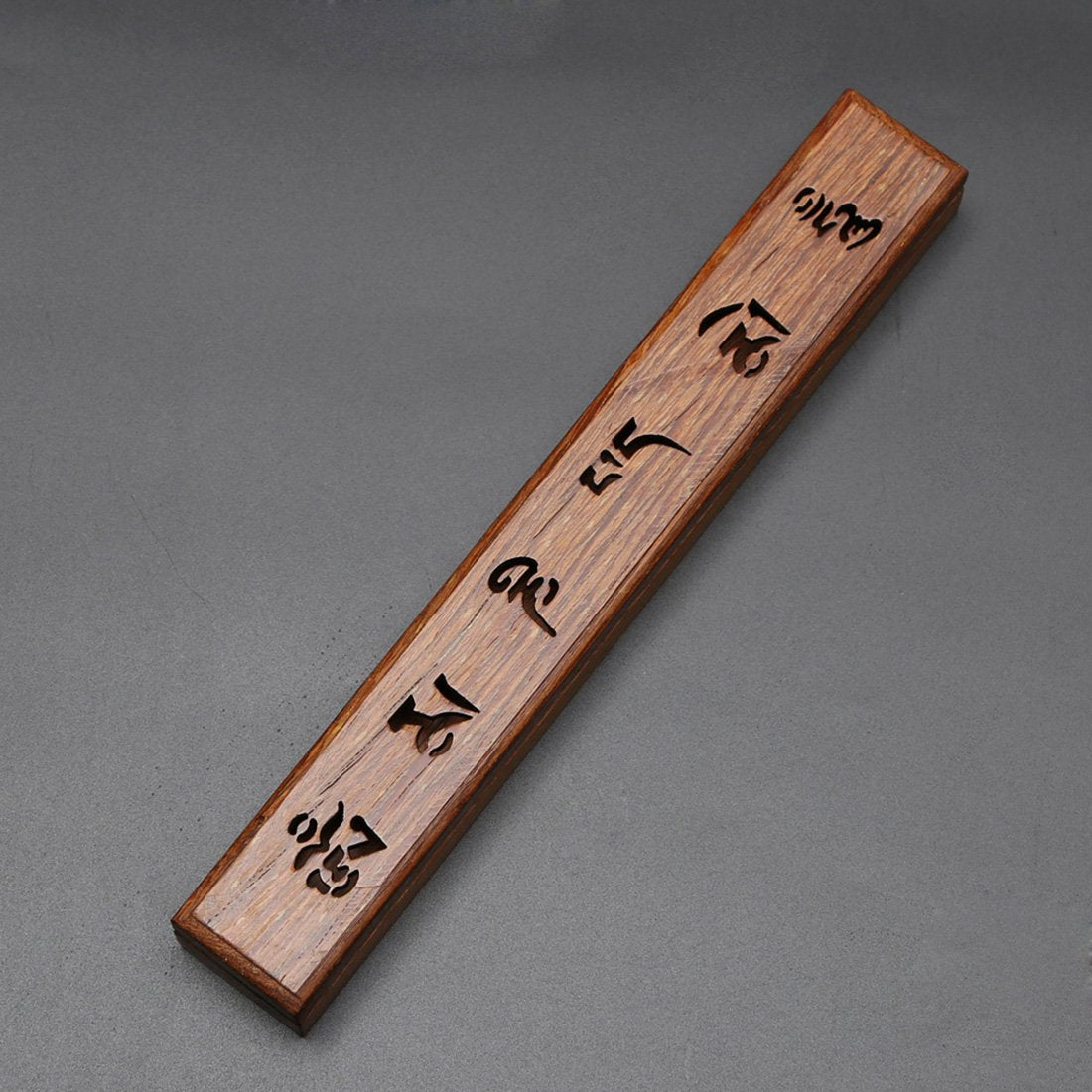 Wood Aromatherapy Incense Box Chakra Symbols - Rivendell Shop