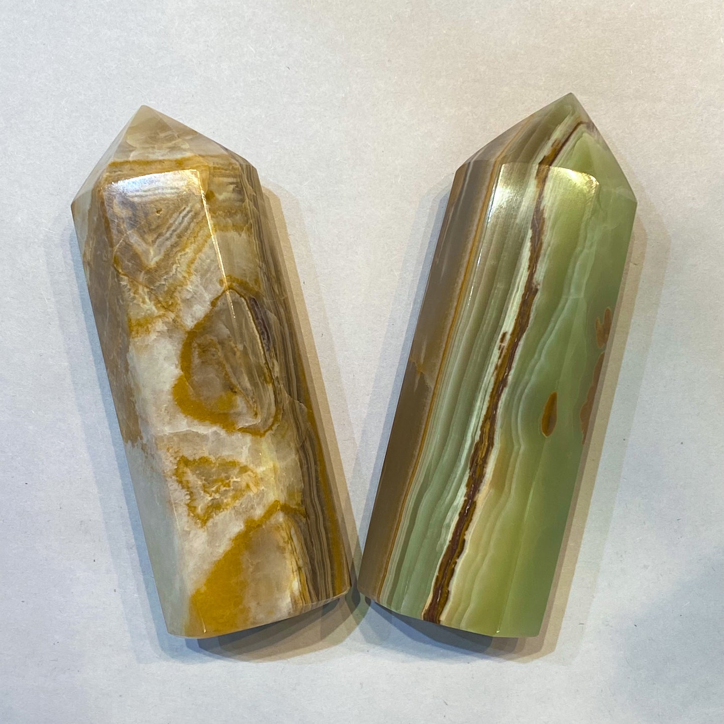 Banded Calcite Points - Assorted - Rivendell Shop