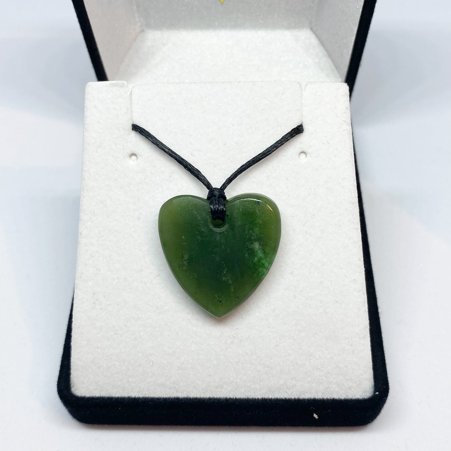 Heart Greenstone Pendant - Small - Rivendell Shop