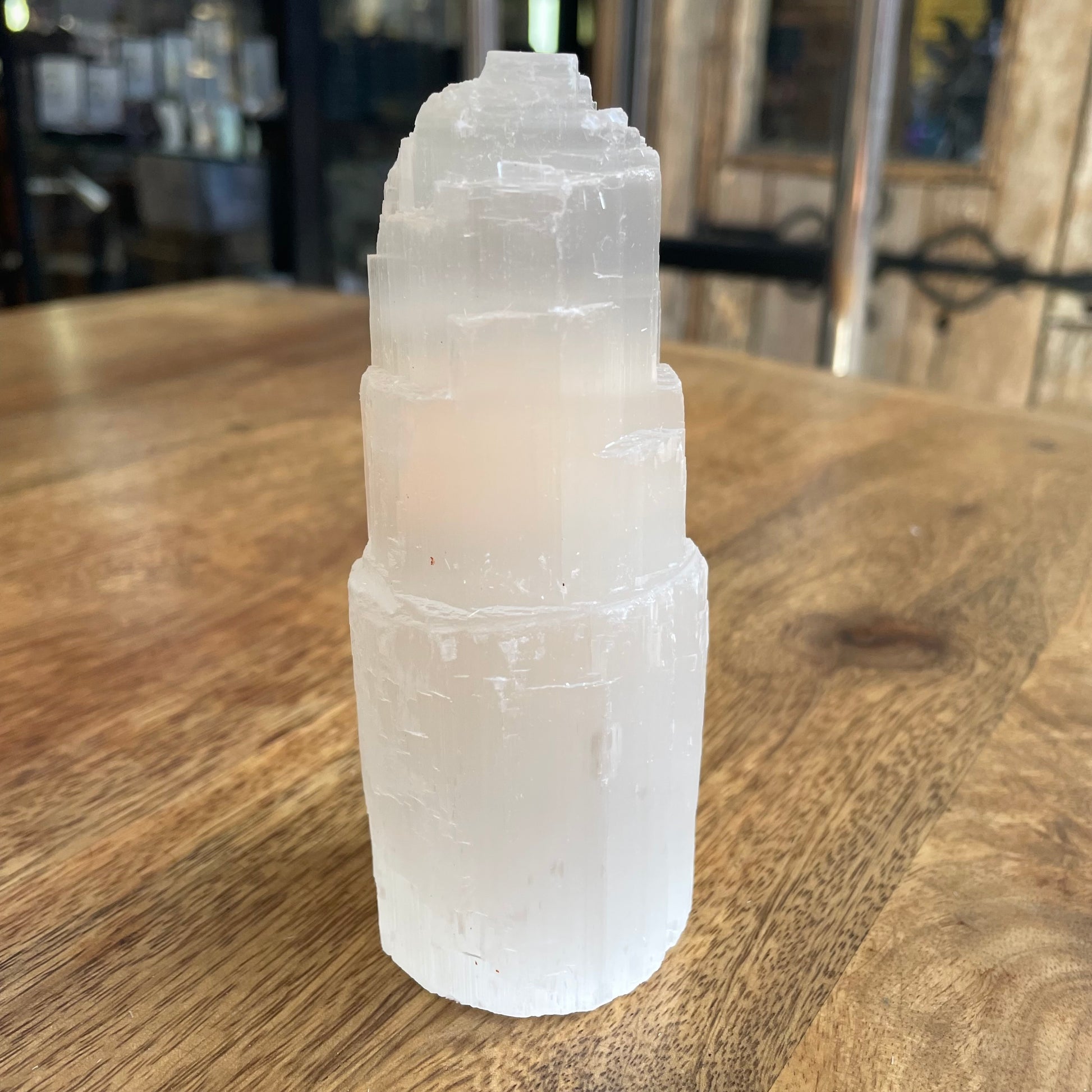 Selenite tower -11.5 cm - Rivendell Shop