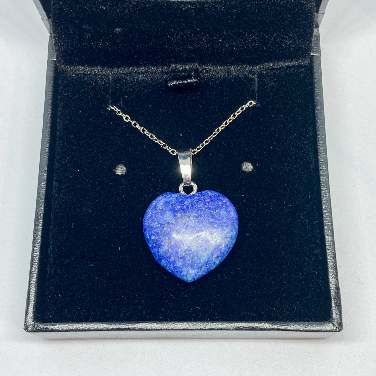Lapis Lazuli Heart Pendant - Rivendell Shop