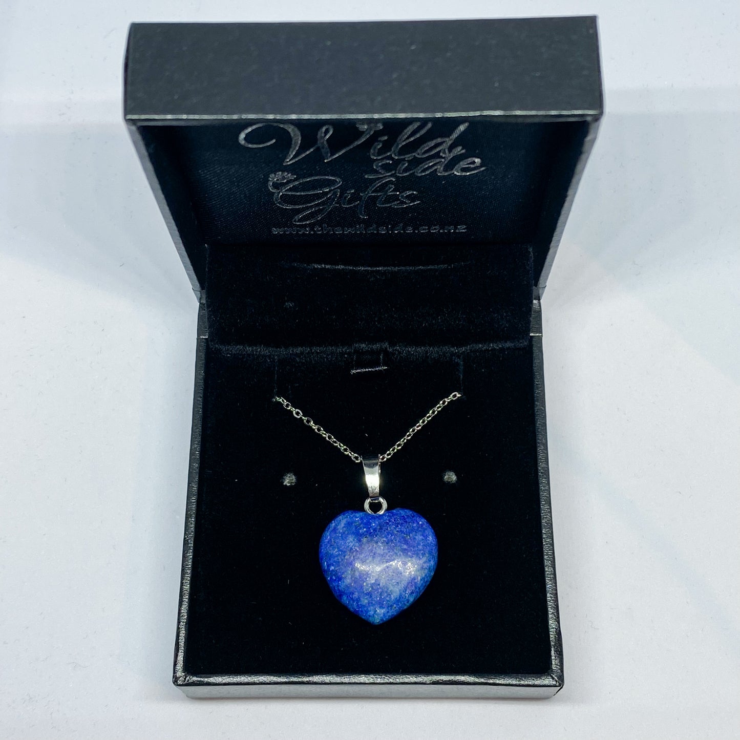 Lapis Lazuli Heart Pendant - Rivendell Shop